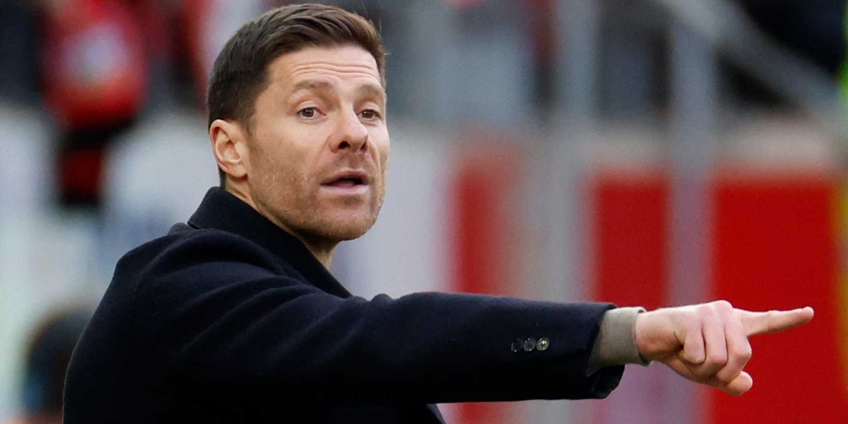 Bayer Leverkusen manager Xabi Alonso