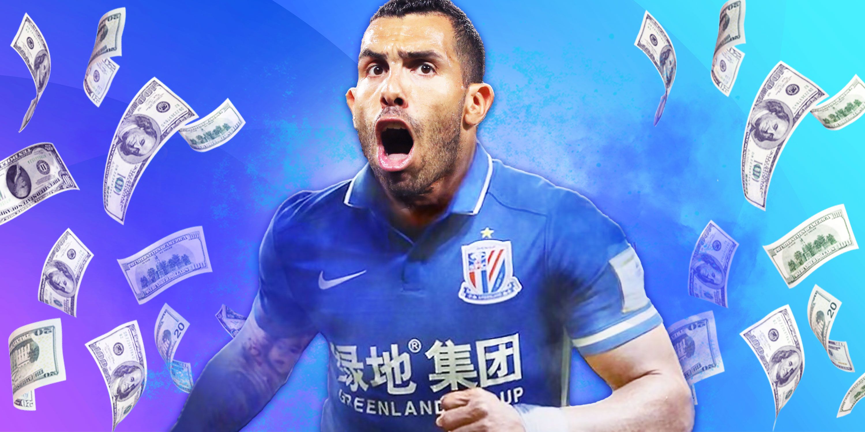 Carlos Tevez's spell as world's highest-paid footballer in China was wild