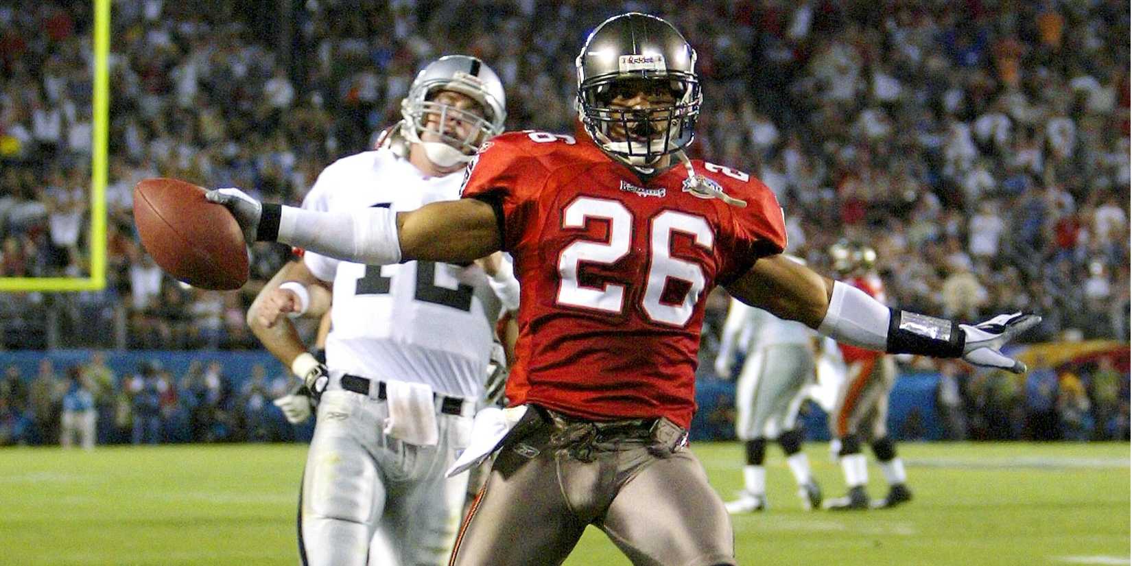 Dwight Smith Tampa Bay Buccaneers Super Bowl 37
