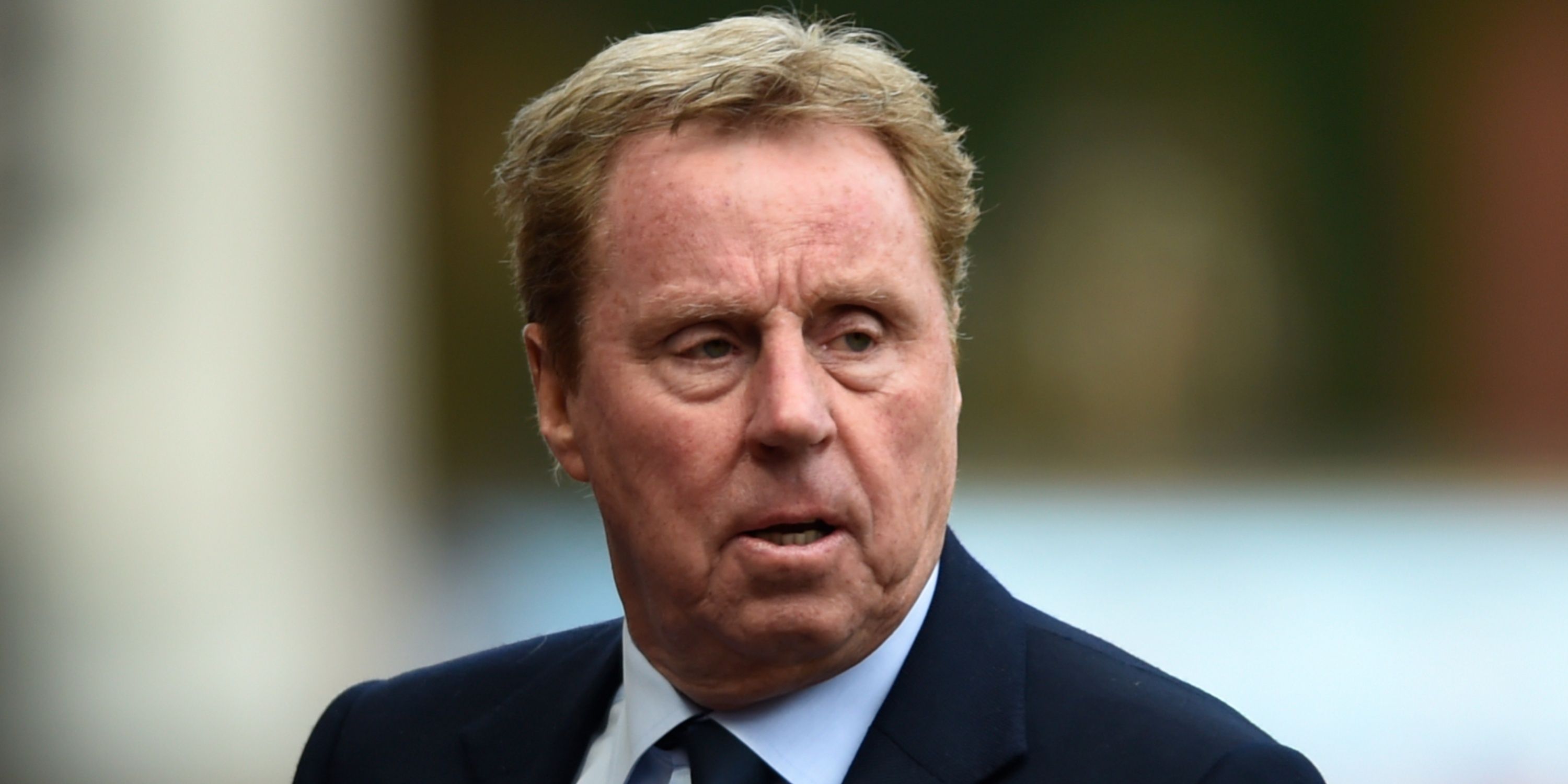 Harry Redknapp in a suit