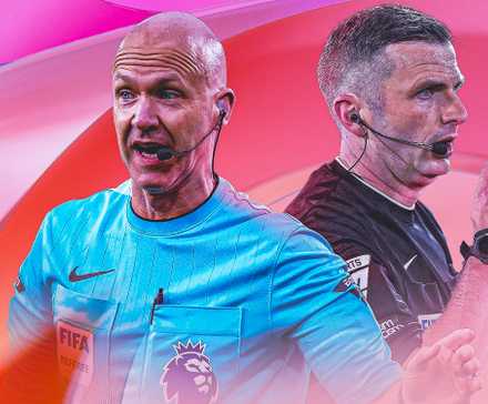 Pl Ref Every Premier League Referee Ranked Based on 24/25 Performance