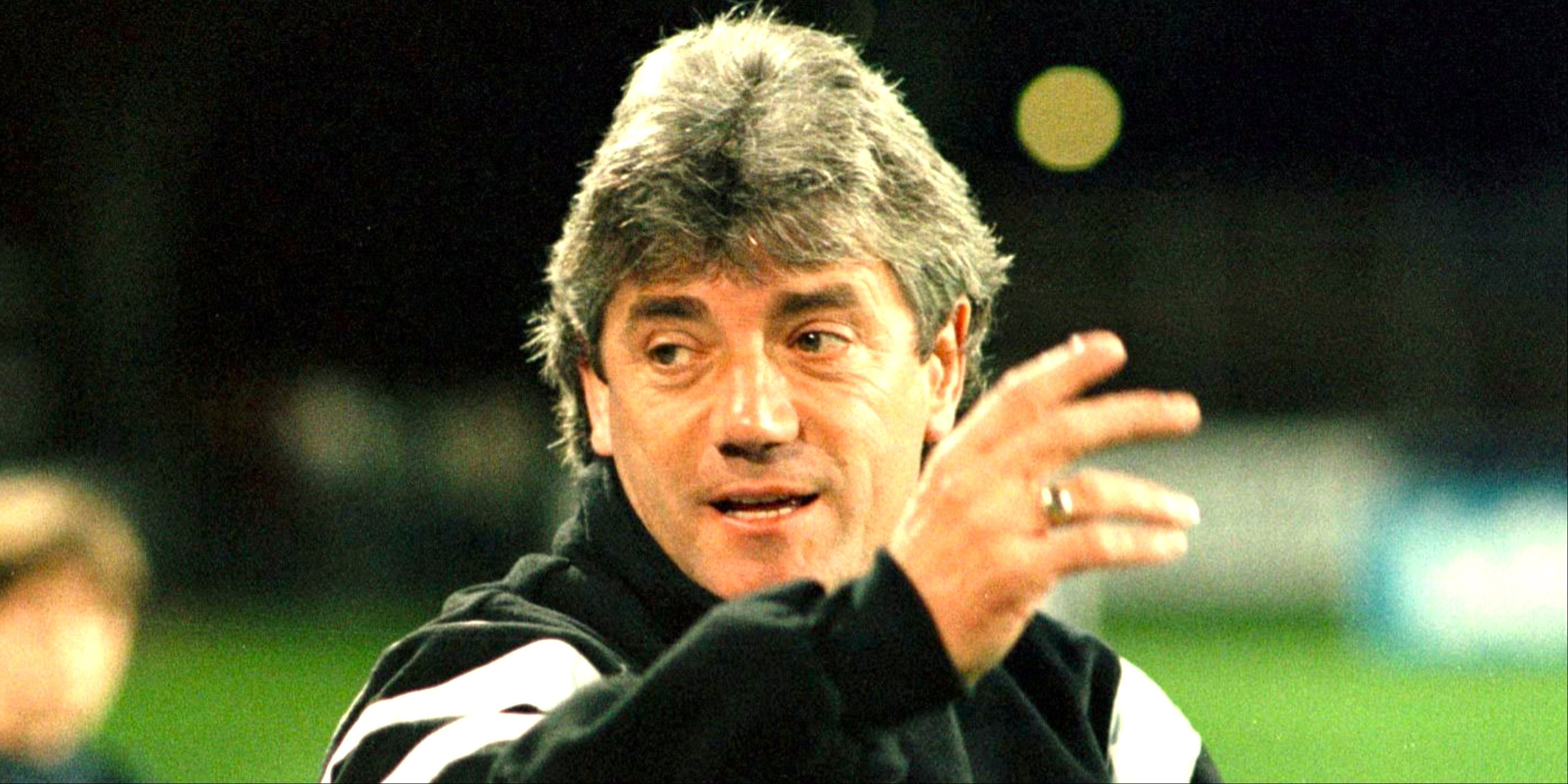 Kevin Keegan in charge of Newcastle United. 