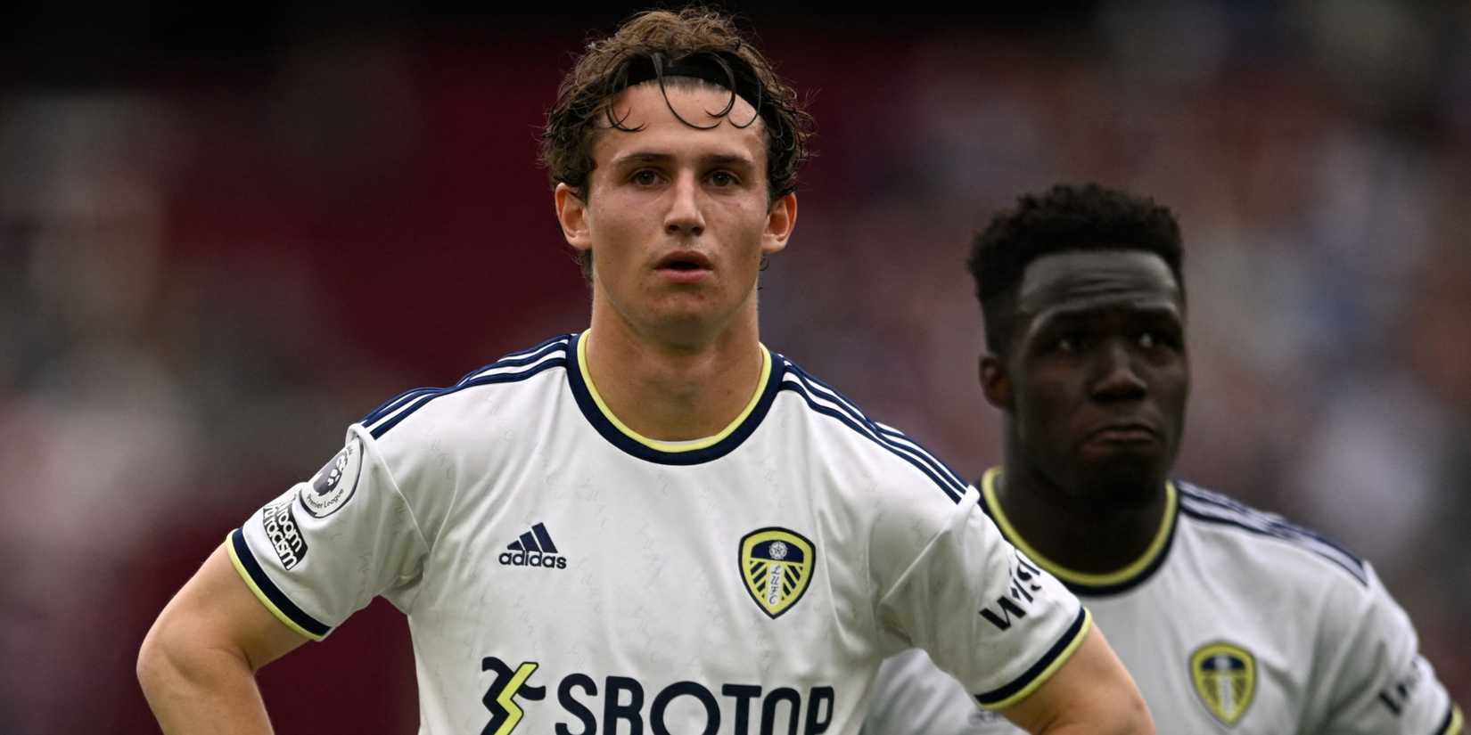 Leeds United attacking midfielder Brenden Aaronson