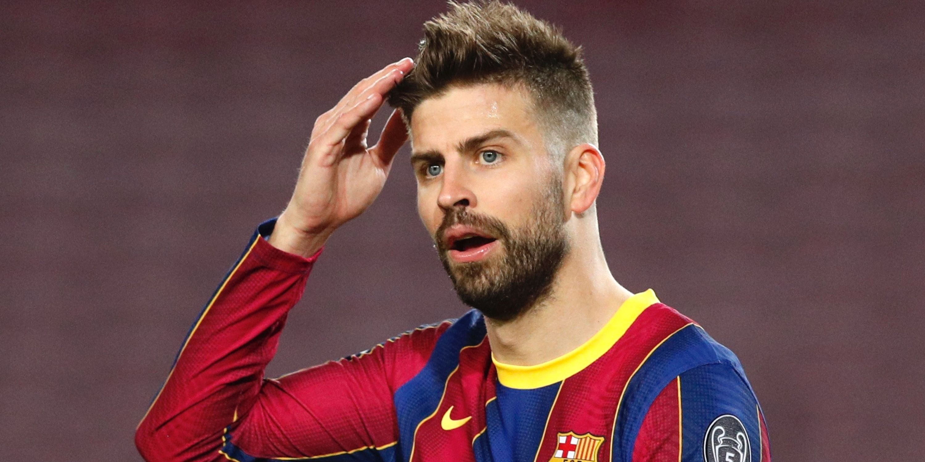 Gerard Pique in the Champions League