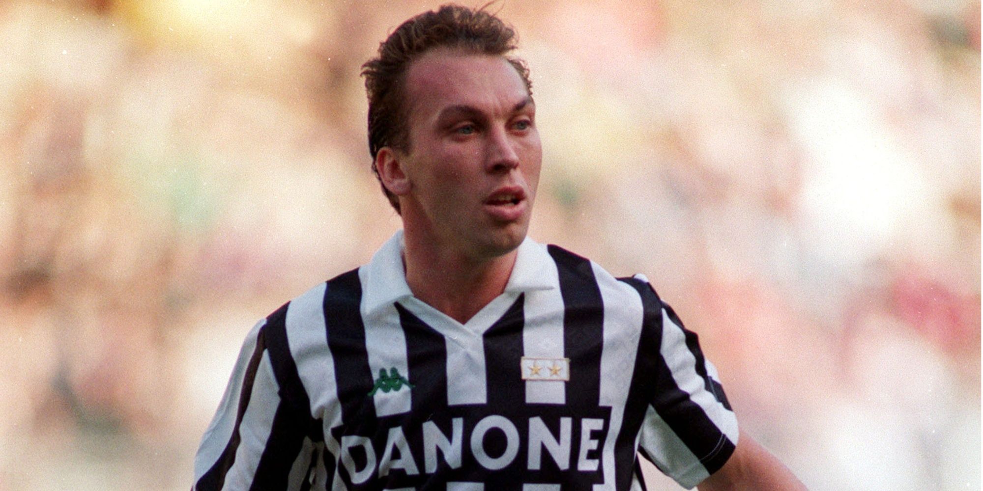 David Platt playing for Juventus