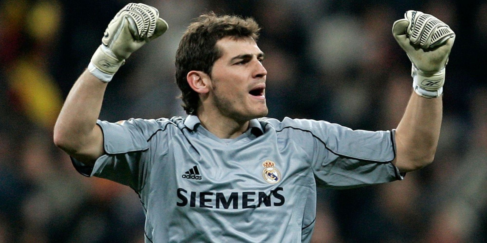 Iker Casillas celebrates