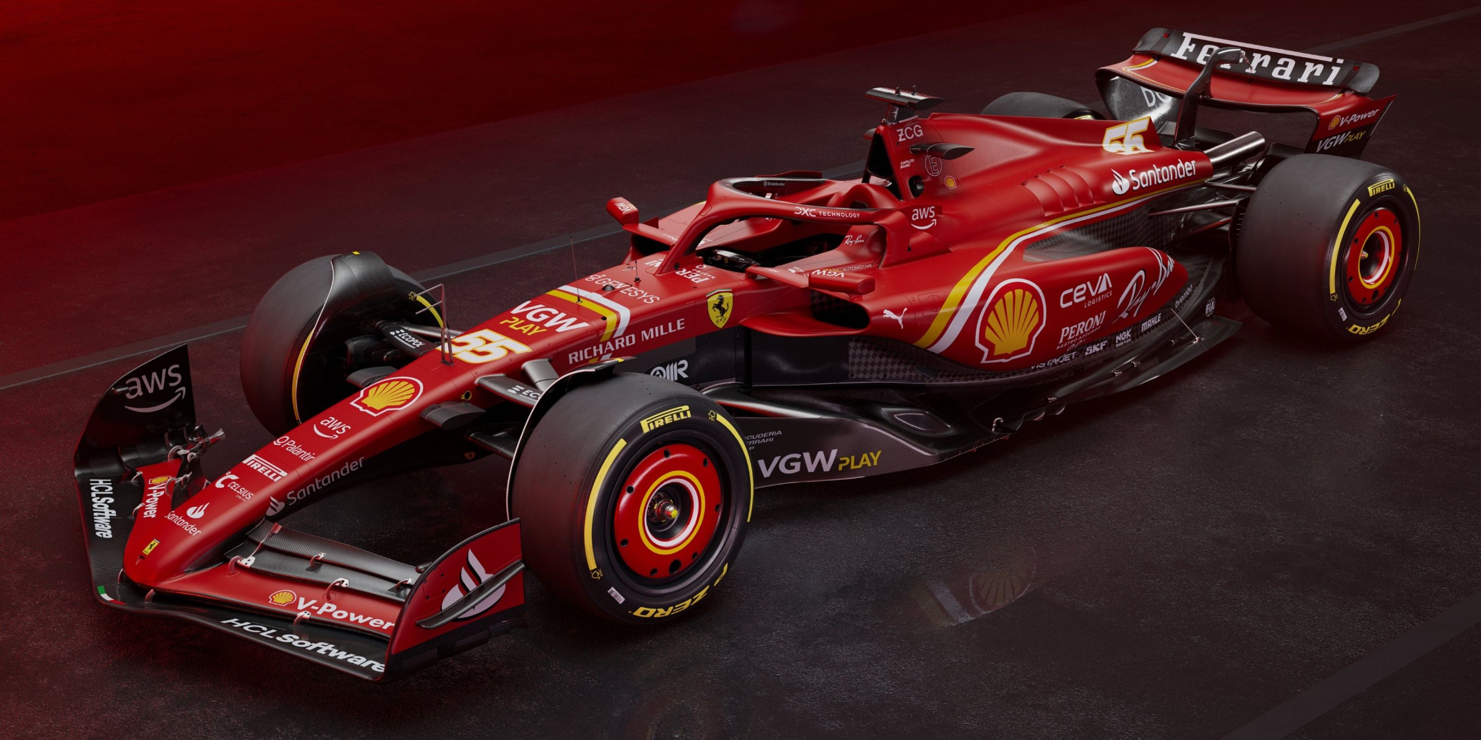 Ferrari's new car for 2024 F1 season