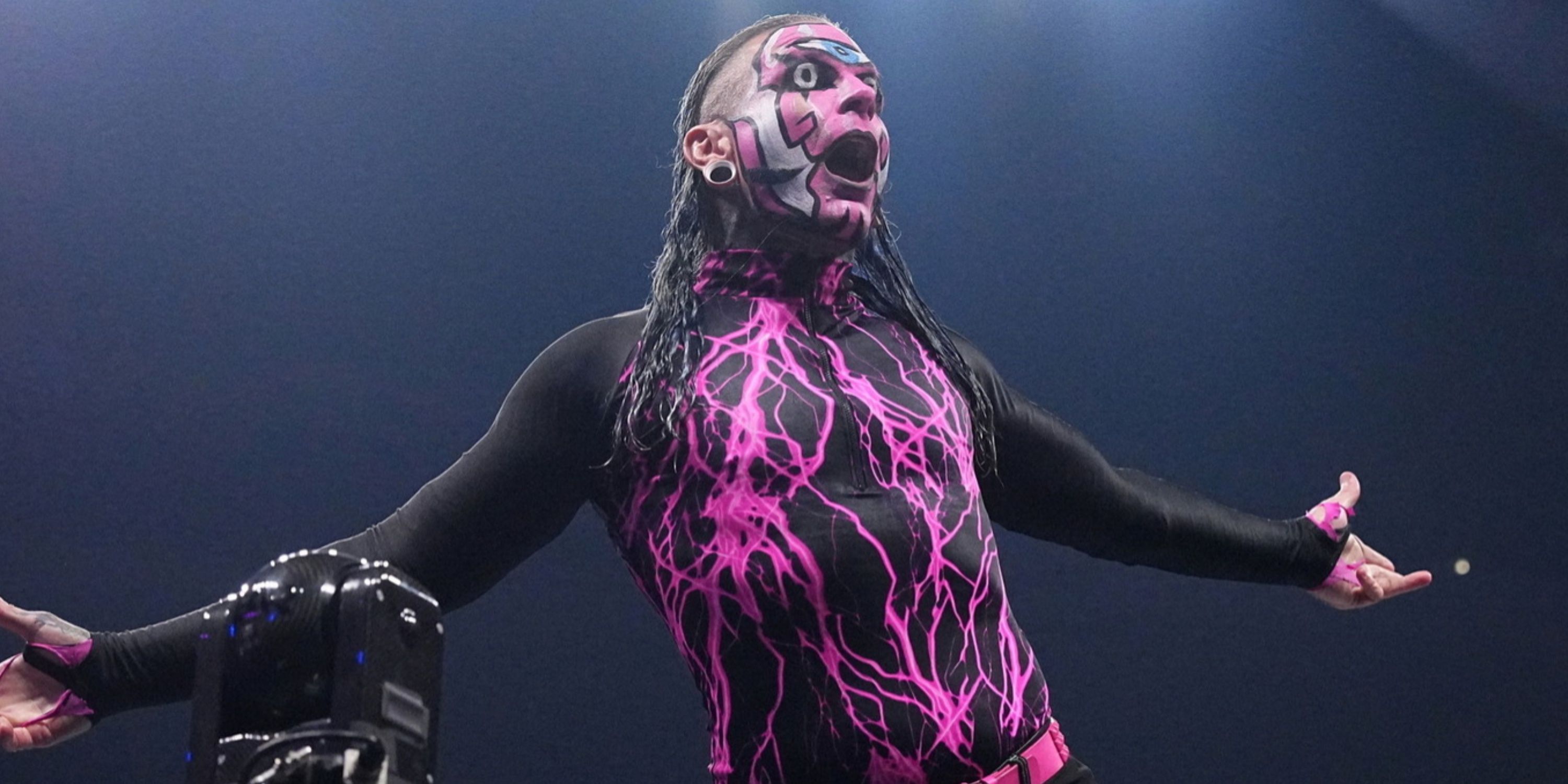 Jeff Hardy in a wrestling ring