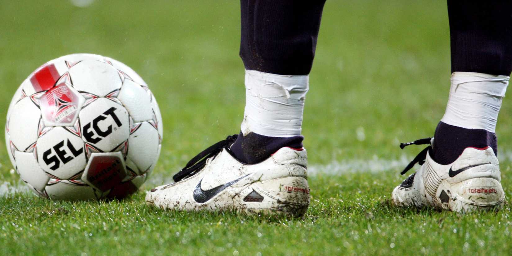 Pair of generic football boots