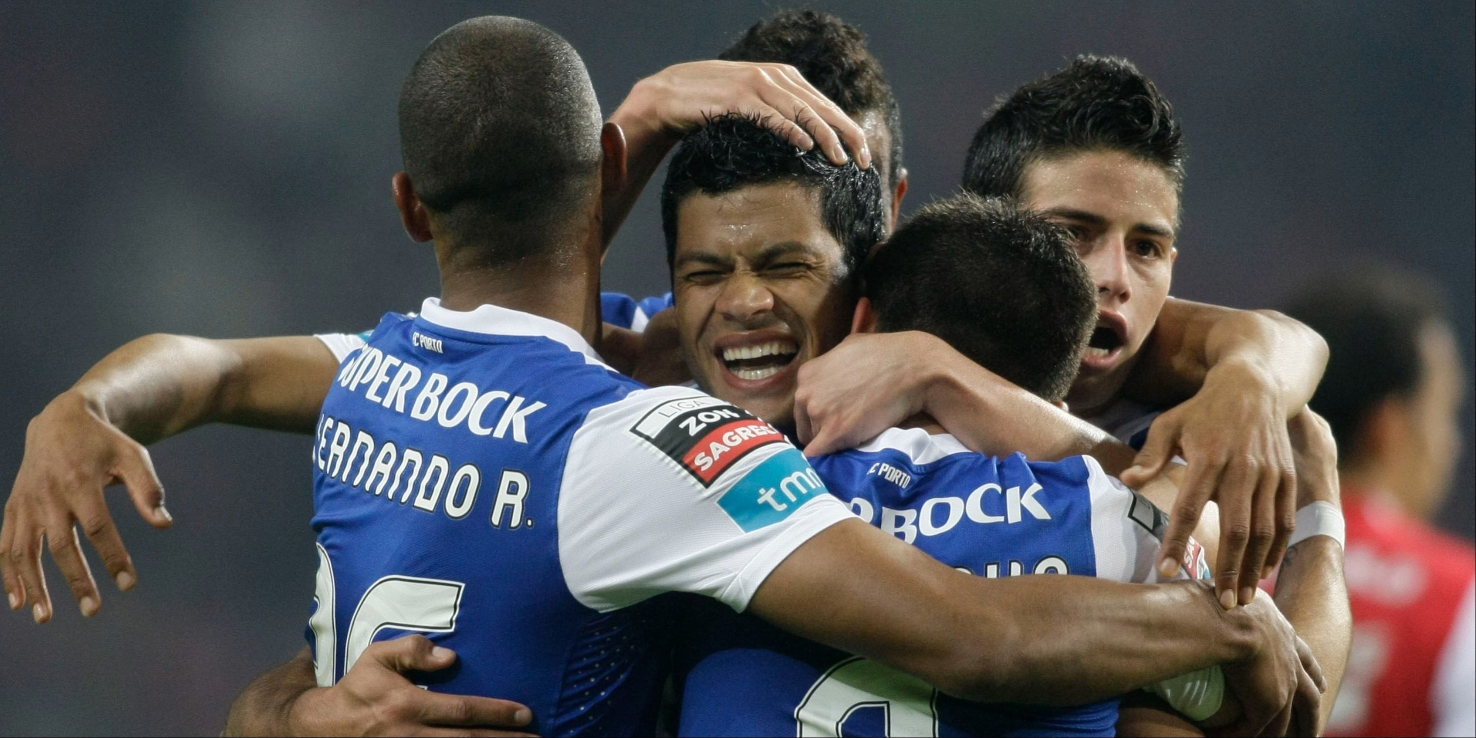 FC Porto players celebrating