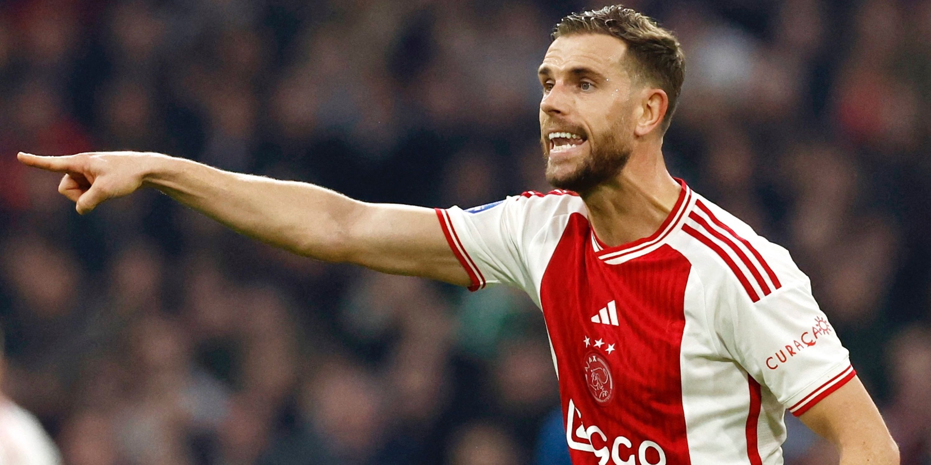 Jordan Henderson at Ajax