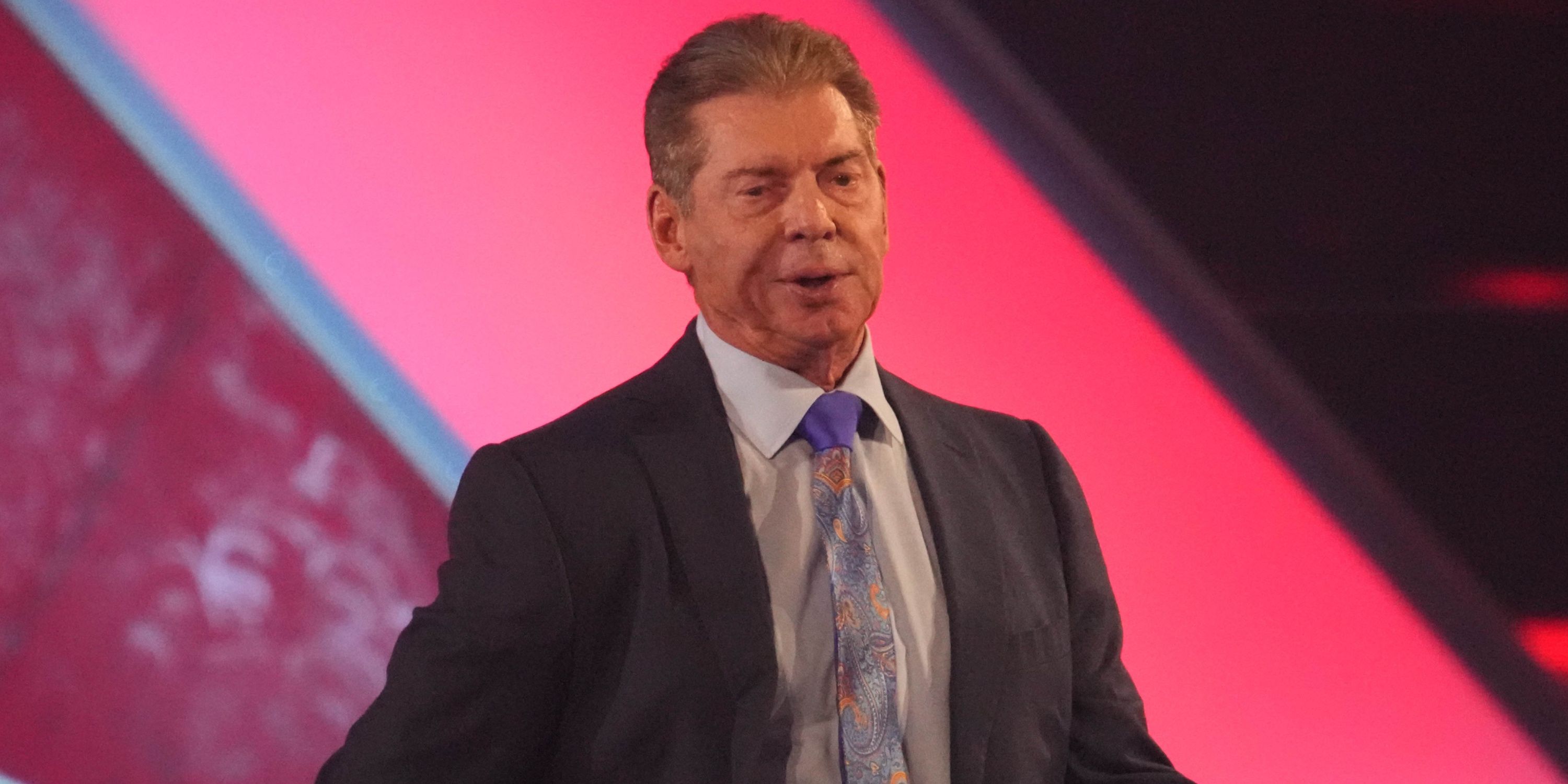 Vince McMahon during an episode of WWE