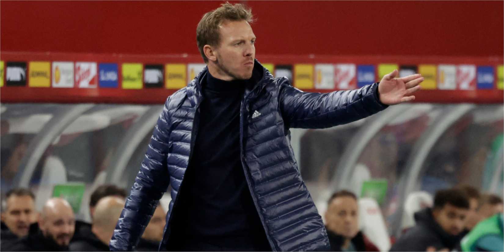 Julian Nagelsmann coaching the German national team