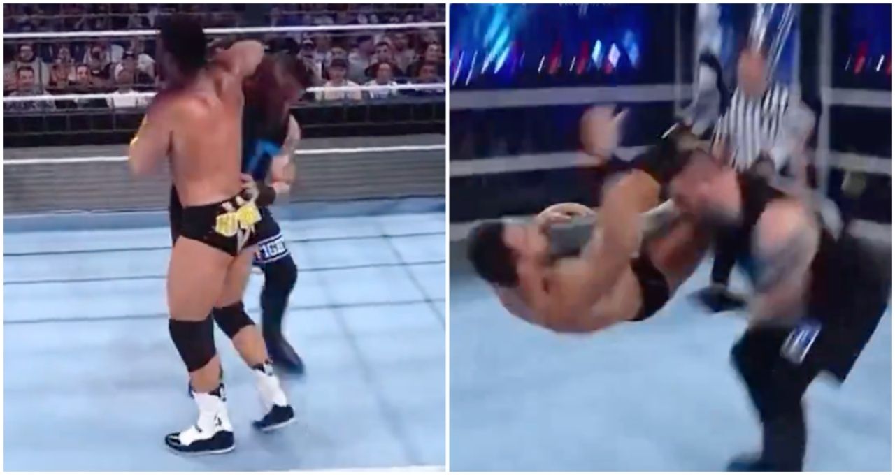 Why Kevin Owens did a Chokeslam at WWE Elimination Chamber
