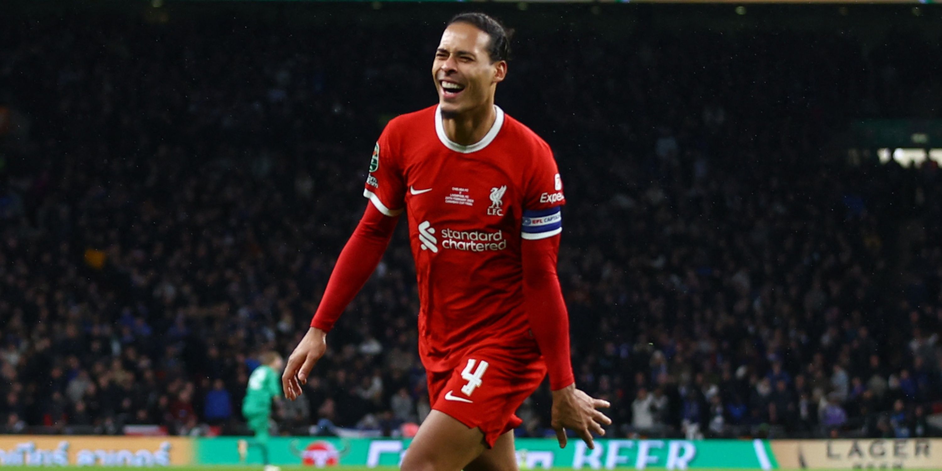 Virgil van Dijk header helps Liverpool beat Chelsea in Carabao Cup final