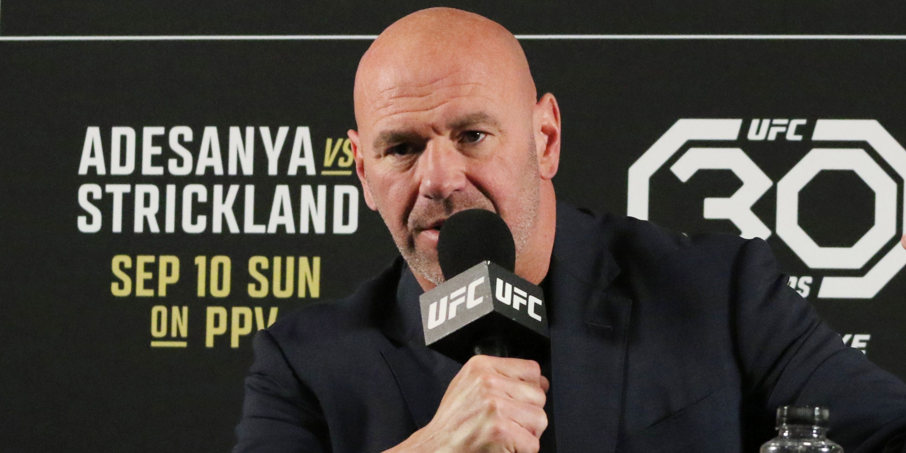 Dana White during UFC press conference