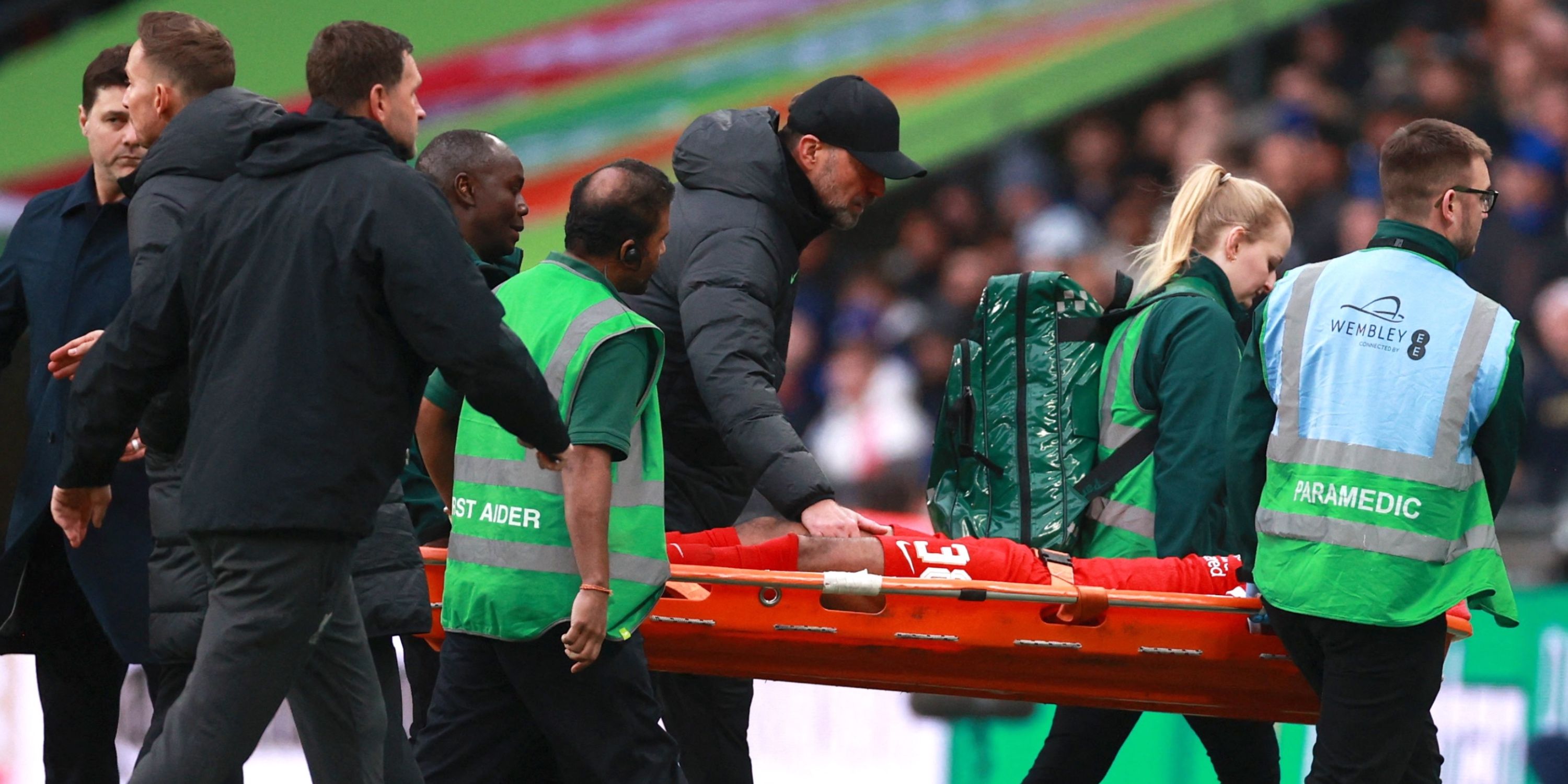 REFEREE IN CRISIS WITH Liverpool manager Jurgen Klopp ,openly