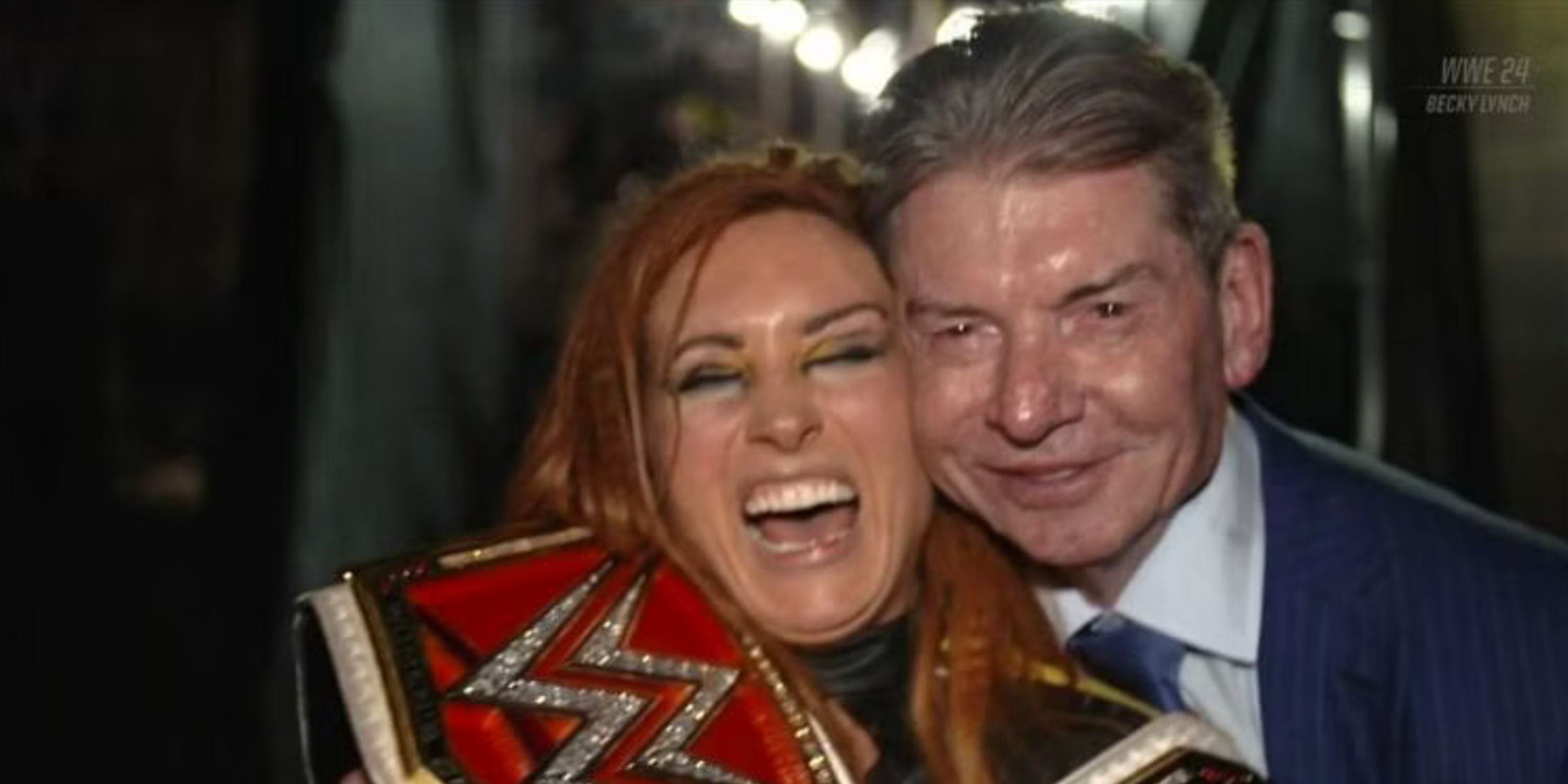 Becky Lynch & Vince McMahon