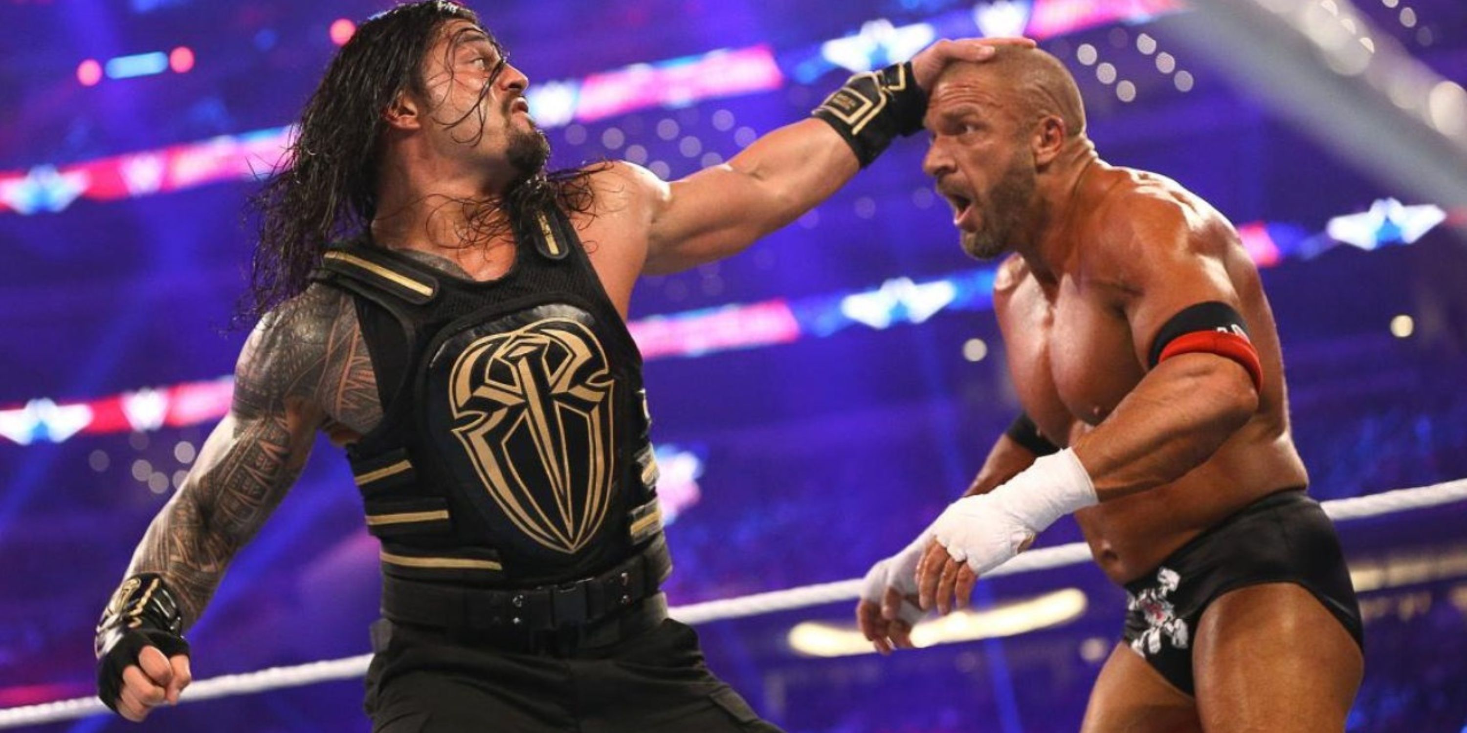 Triple H vs Roman Reigns WWE WrestleMania 32