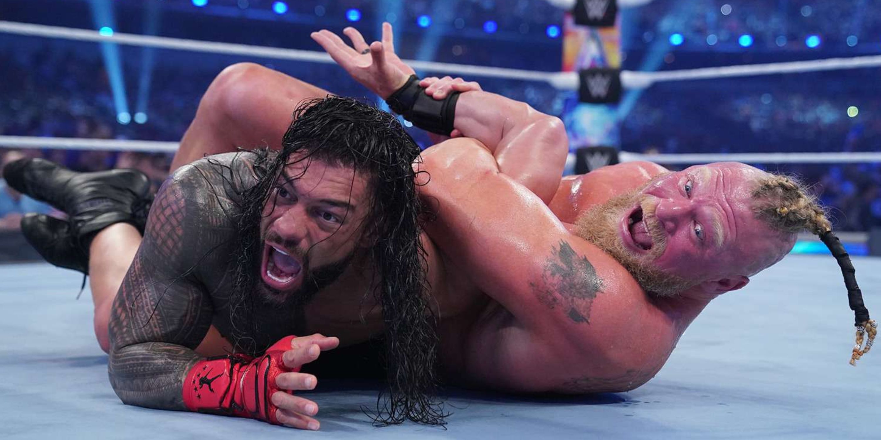 Roman Reigns vs Brock Lesnar at WWE WrestleMania 38