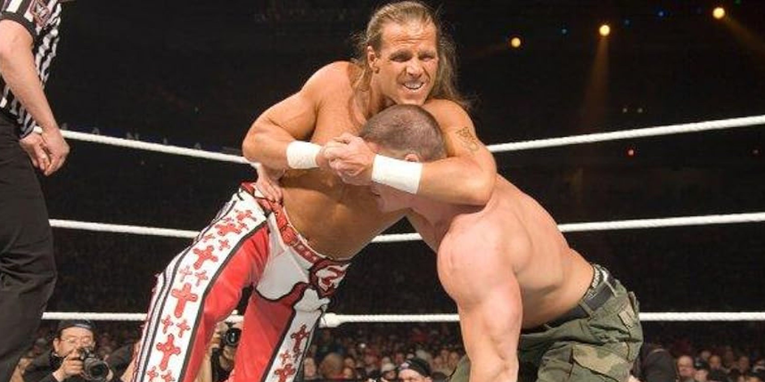 Shawn Michaels vs John Cena at WrestleMania 23