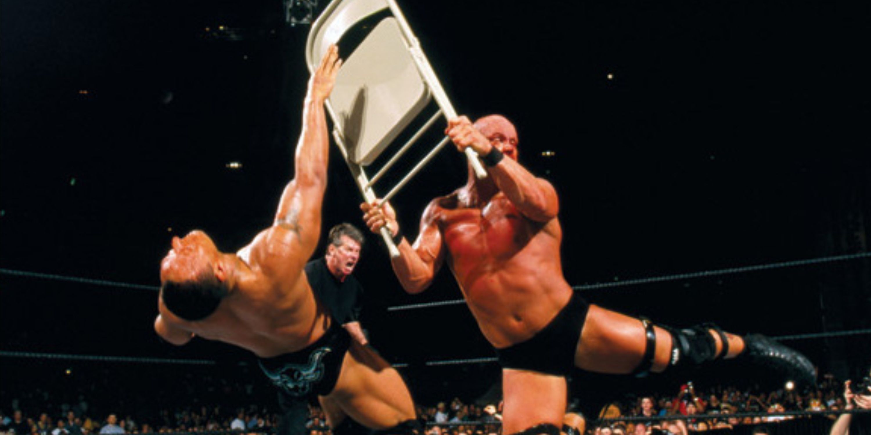 The Rock vs Stone Cold at WrestleMania 17