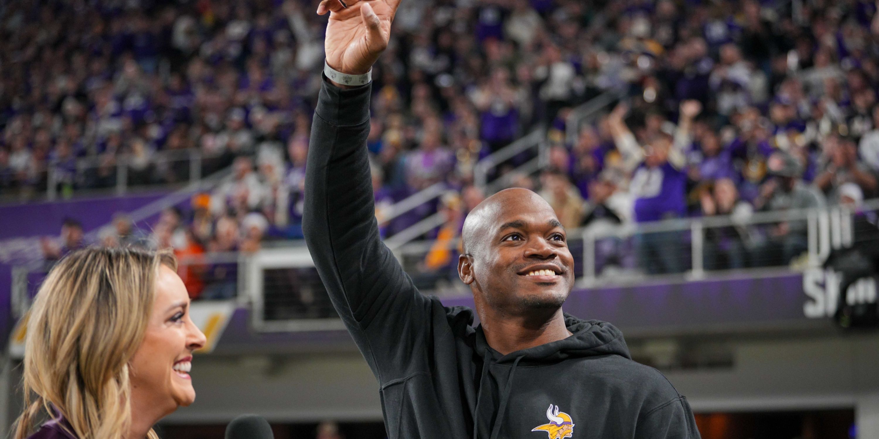 Adrian Peterson, all-time great running back