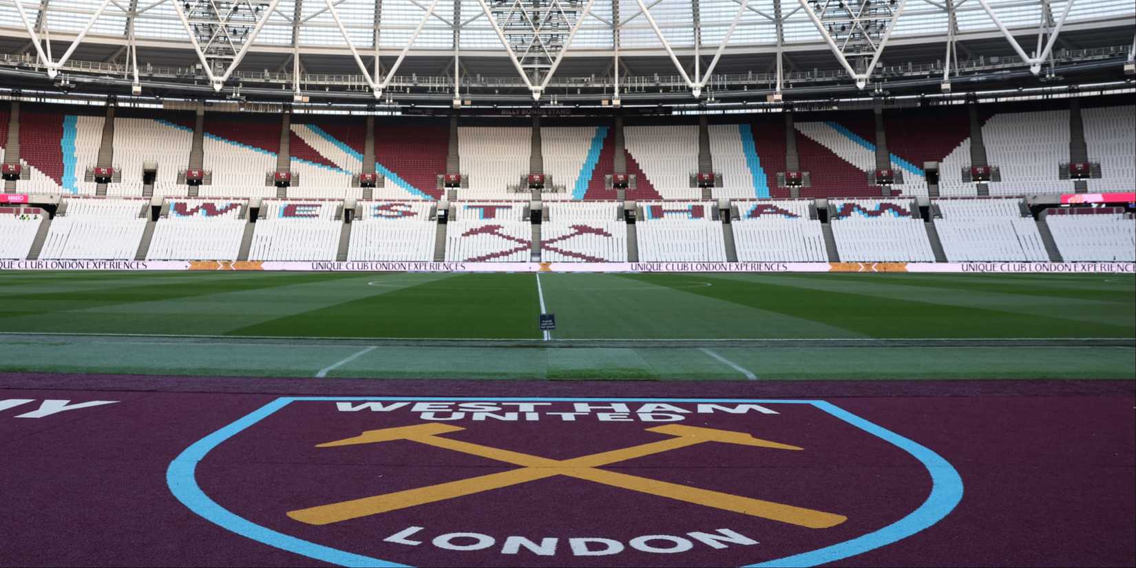 General view of West Ham's London Stadium