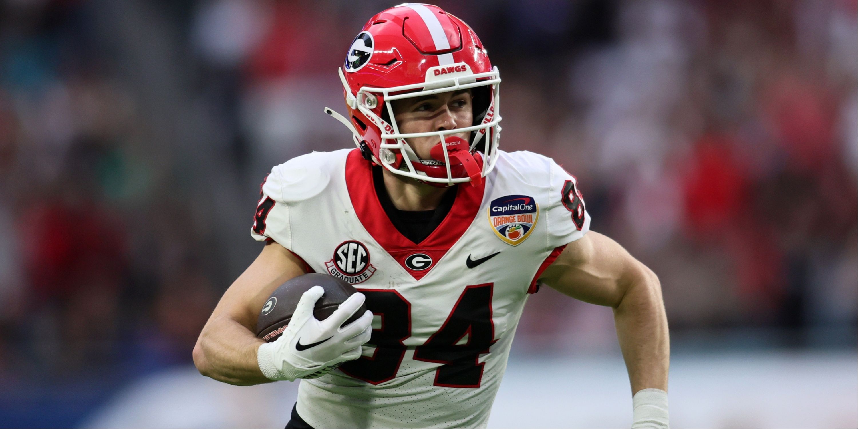 Georgia wide receiver Ladd McConkey