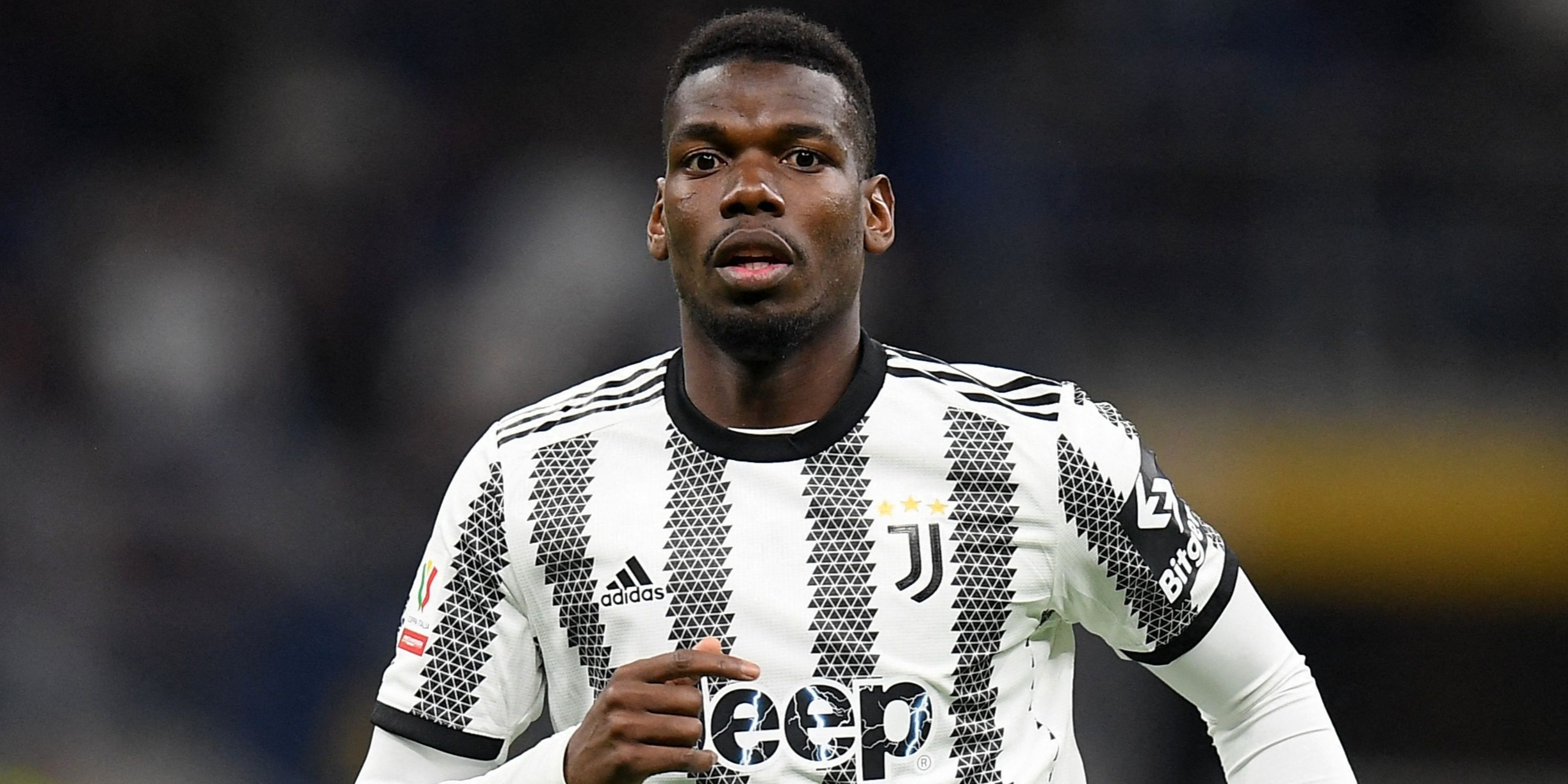 Paul Pogba in action for Juventus.