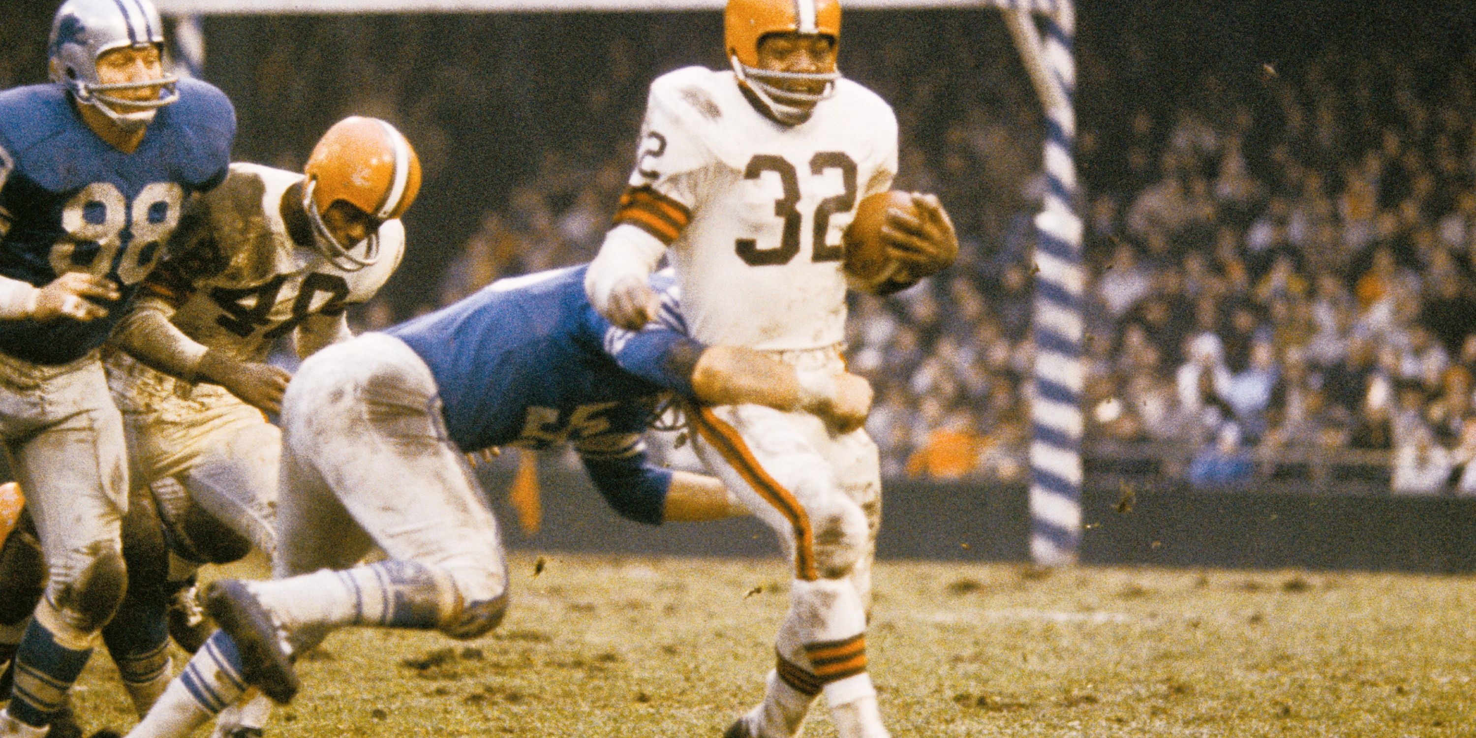 Jim Brown, Cleveland Browns legendary running back