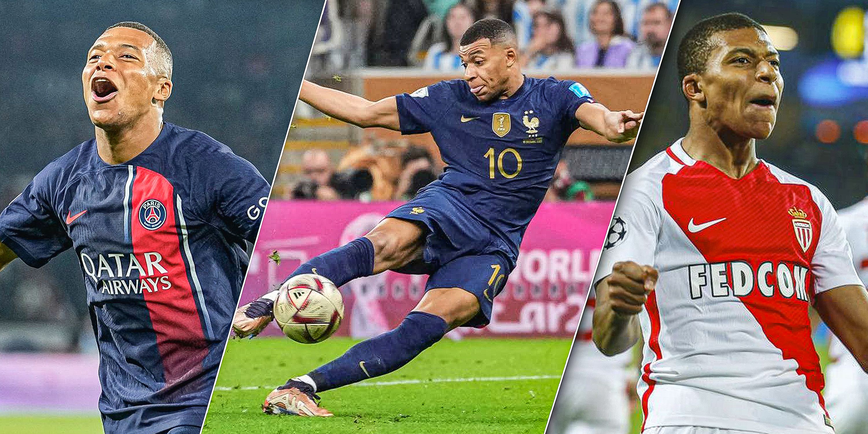 Ranking Kylian Mbappe's greatest goals for France, PSG and AS Monaco