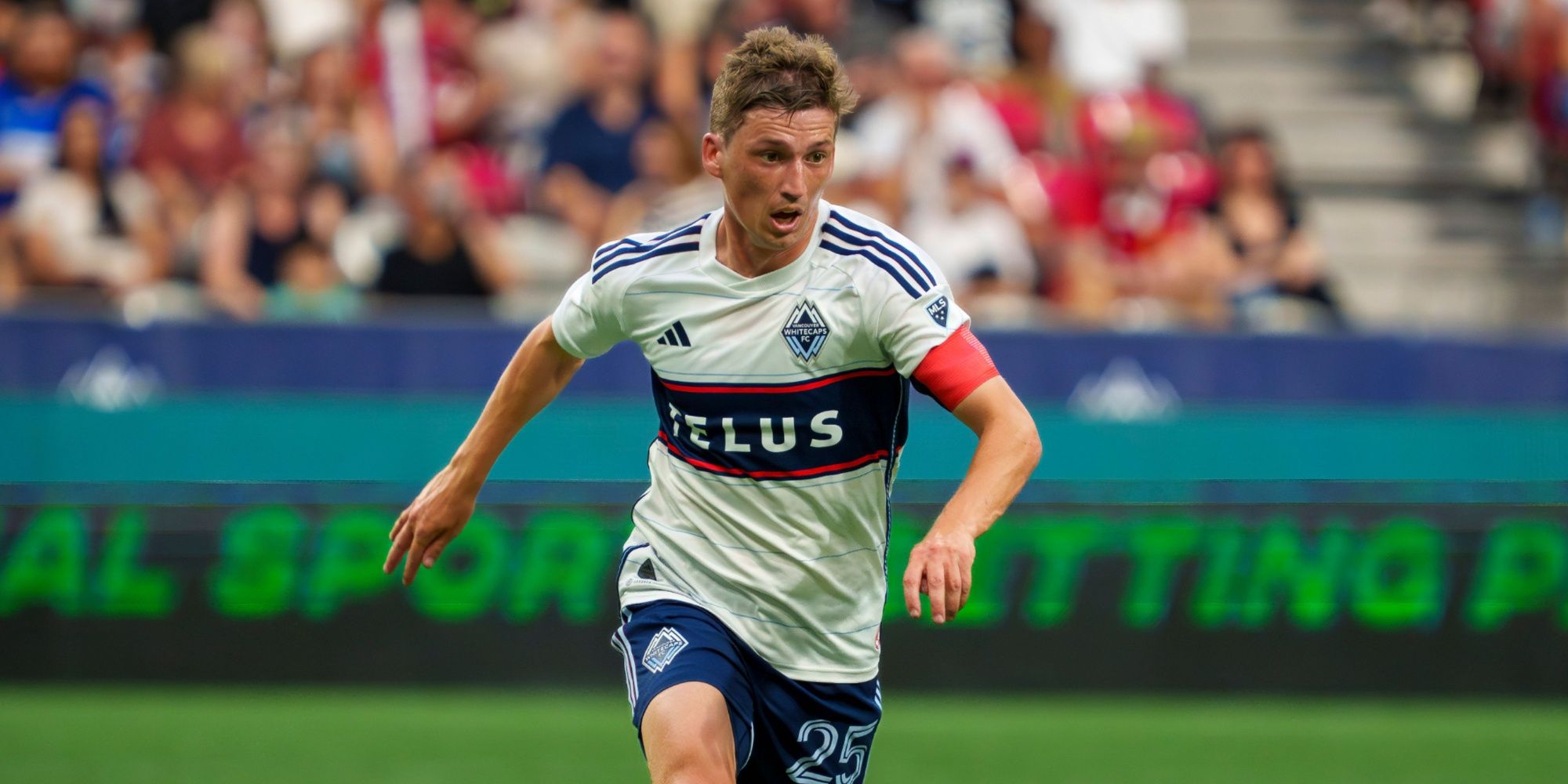 Ryan Gauld in action for Vancouver Whitecaps