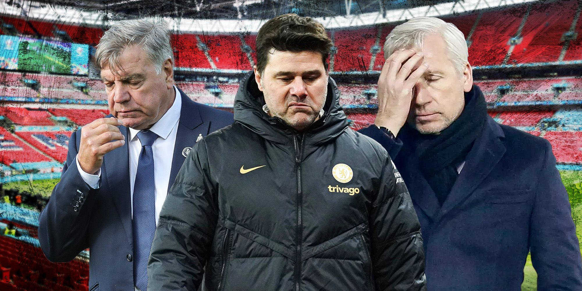 The eight best managers to have never won a trophy in English football featuring Mauricio Pochettino, Sam Allardyce and Alan Pardew