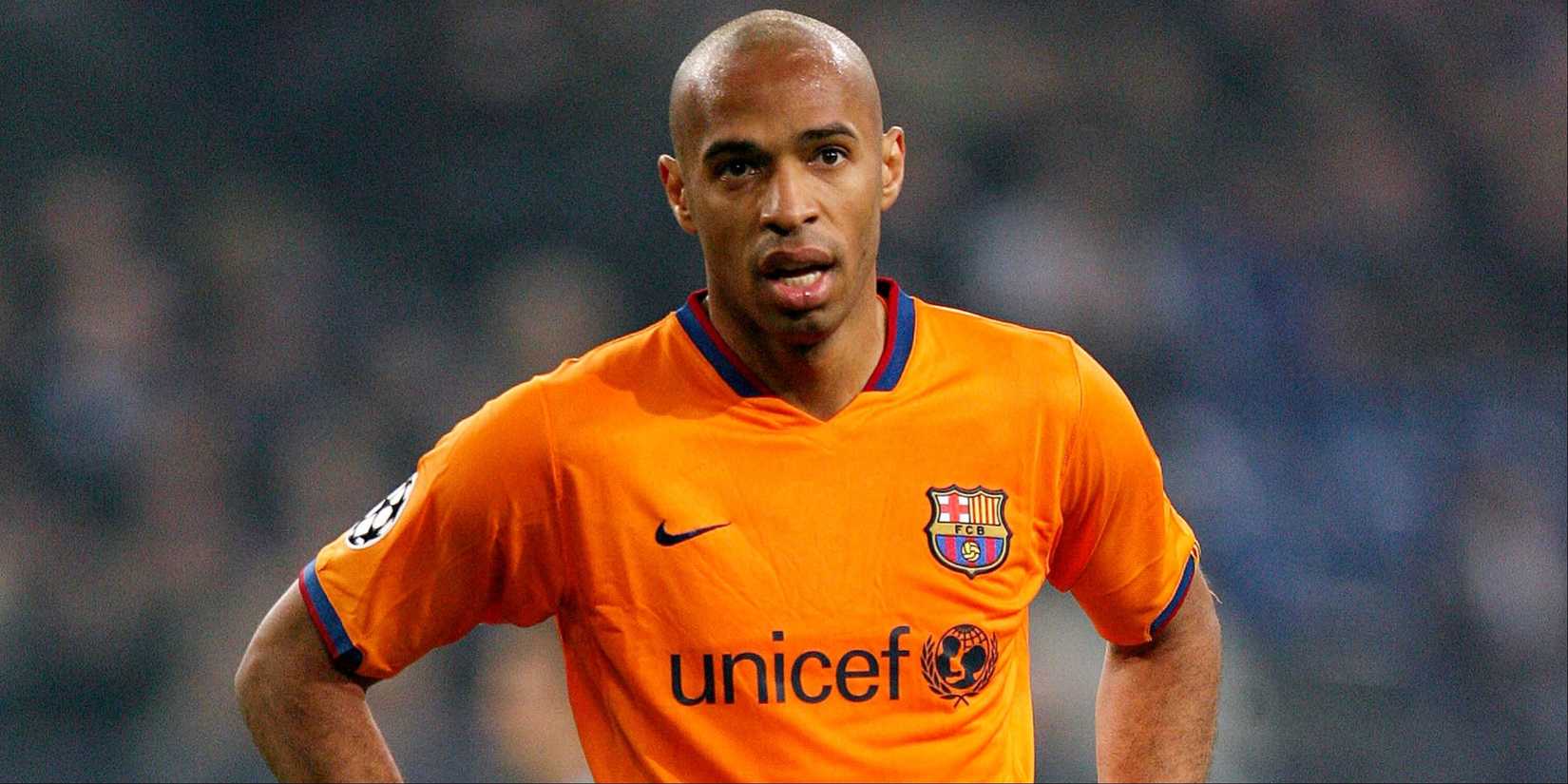 Thierry Henry in the Champions League