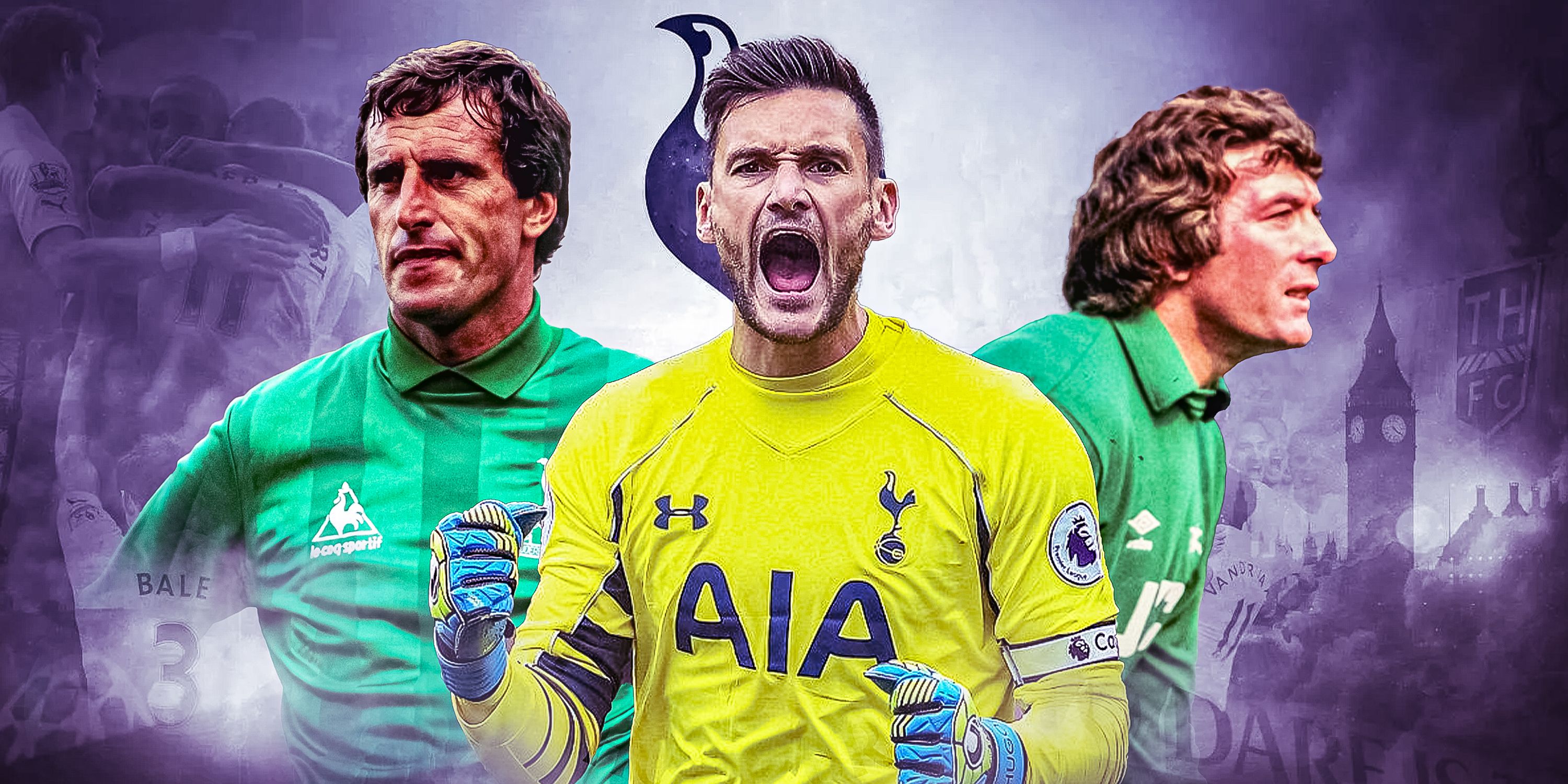 Lloris, Clemence and Jennings all played for Spurs