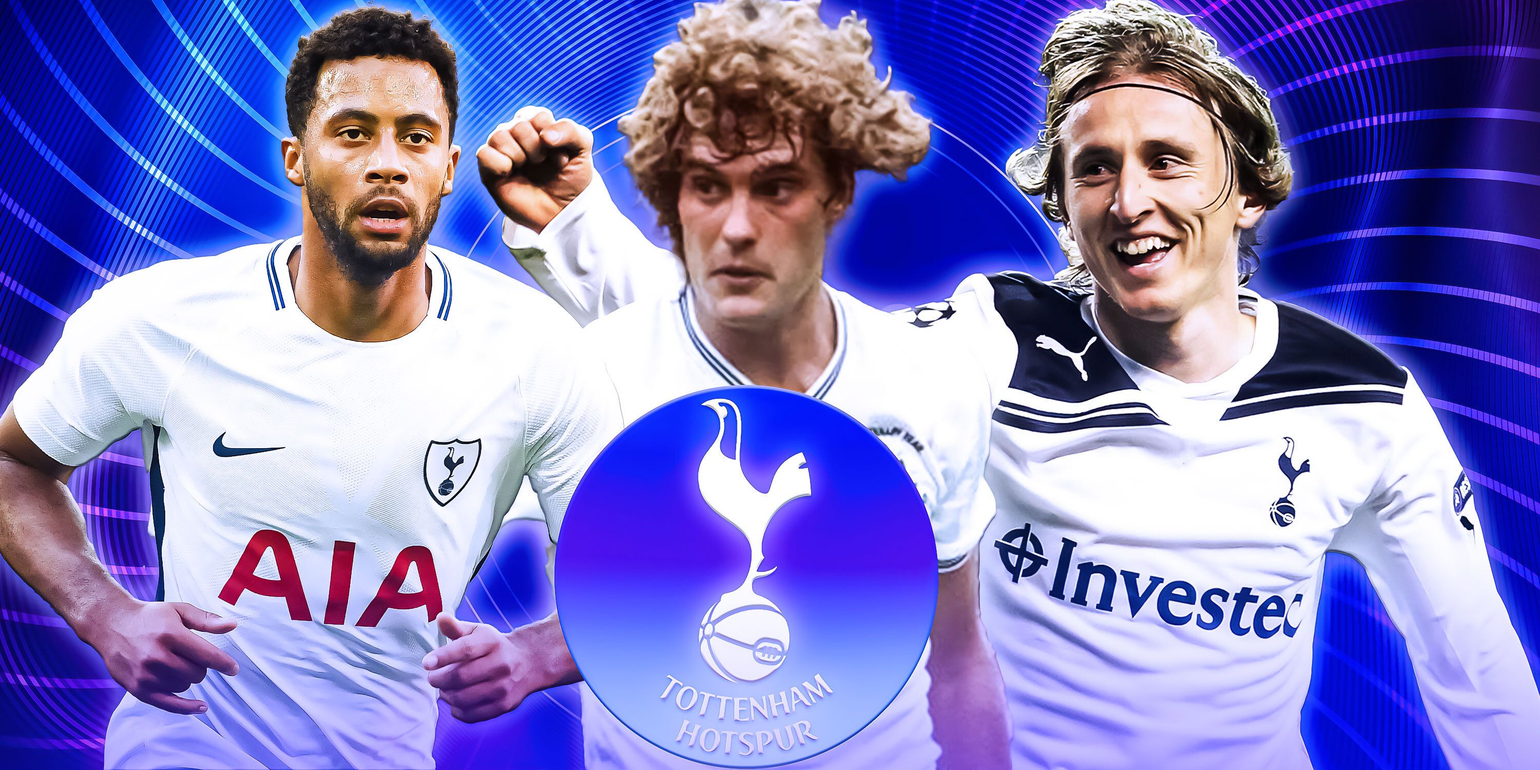 Glenn Hoddle, Mousa Dembele and Luka Modric all played for Spurs