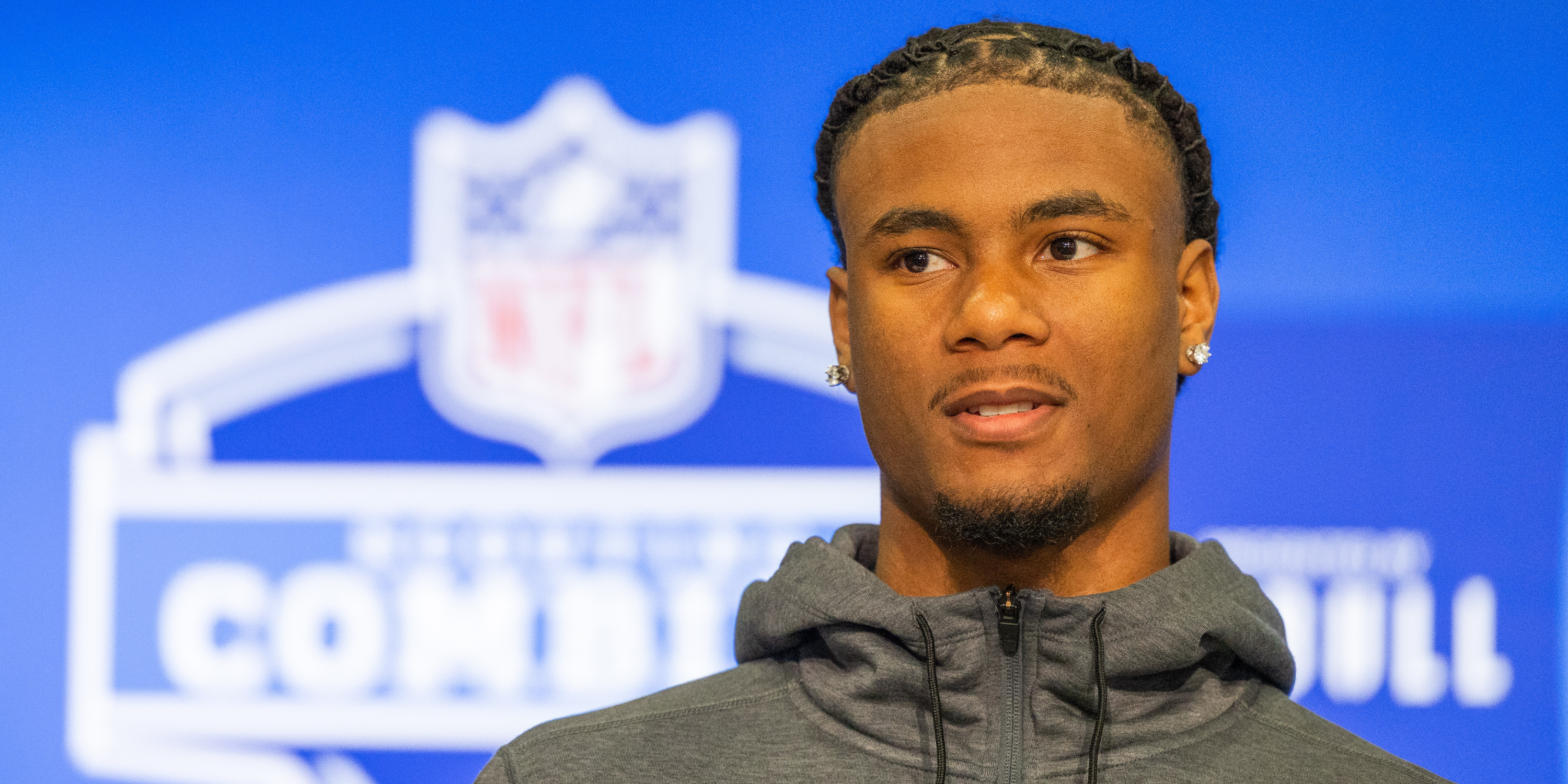 NFL Prospect Tyler Owens Tells Reporters at Combine 'I Don't