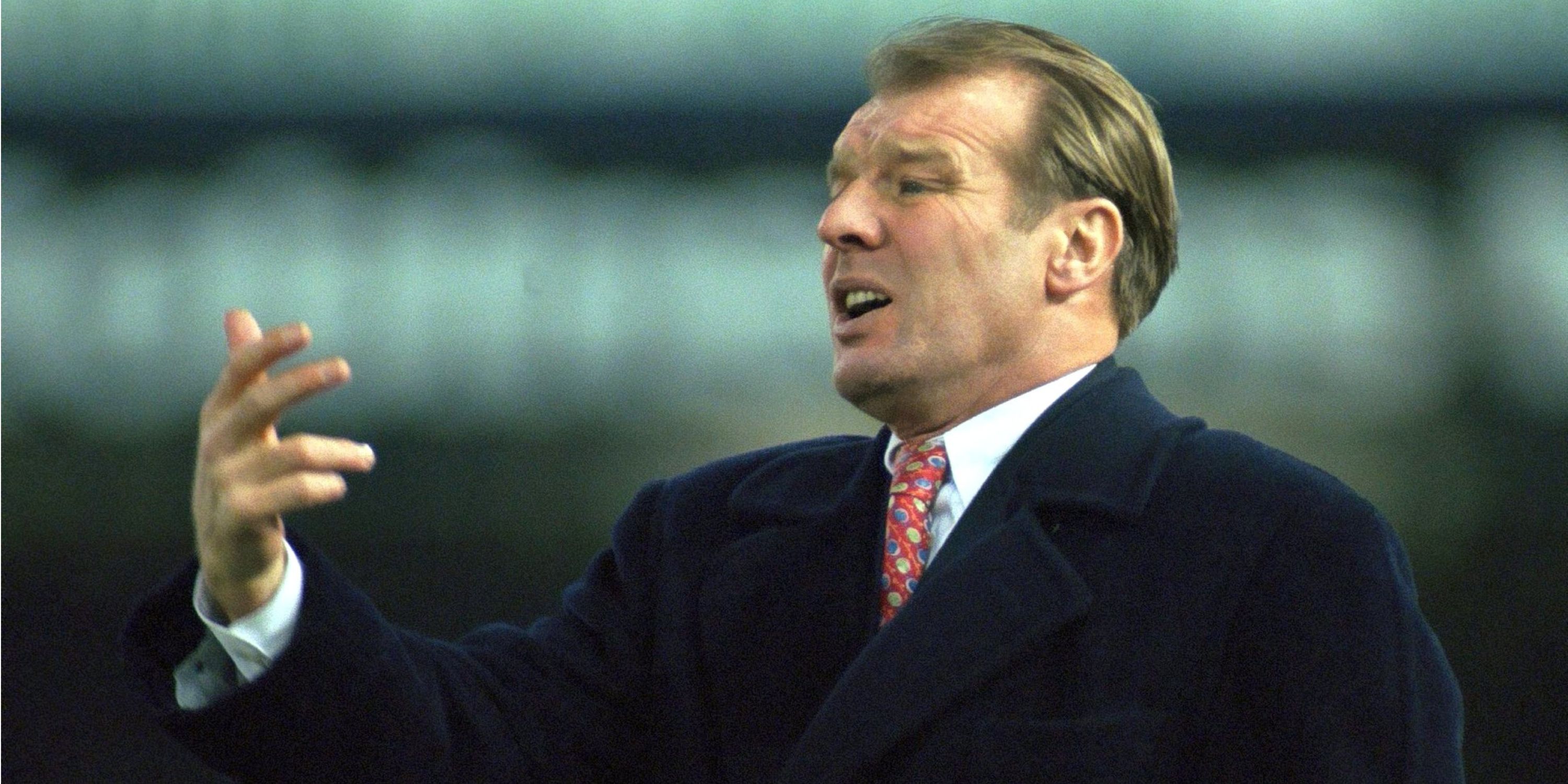 Dave Bassett in action as Nottingham Forest manager
