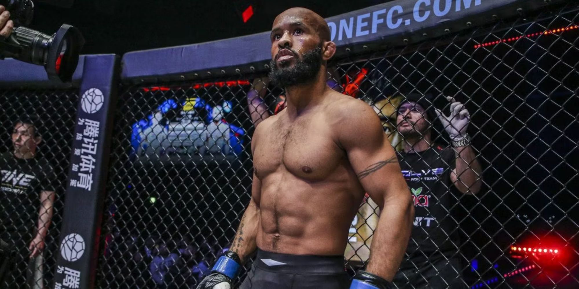 Demetrious Johnson ahead of a ONE FC fight