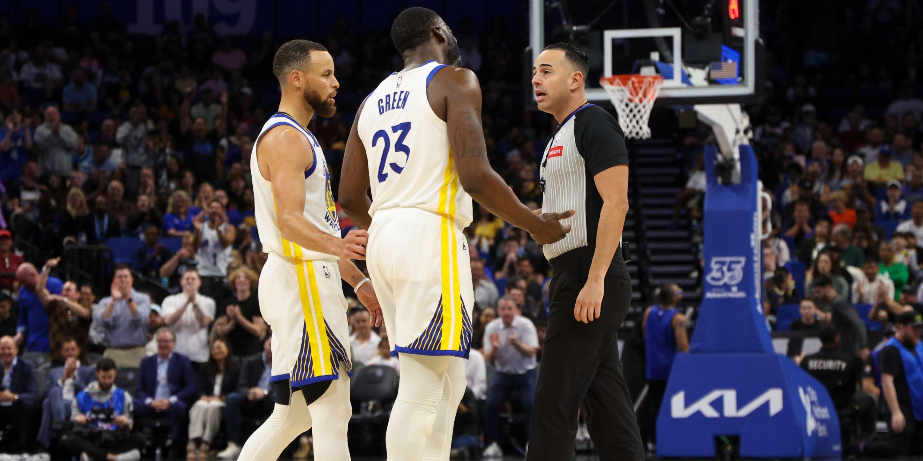 Warriors’ Draymond Green Ejected For Arguing With Official