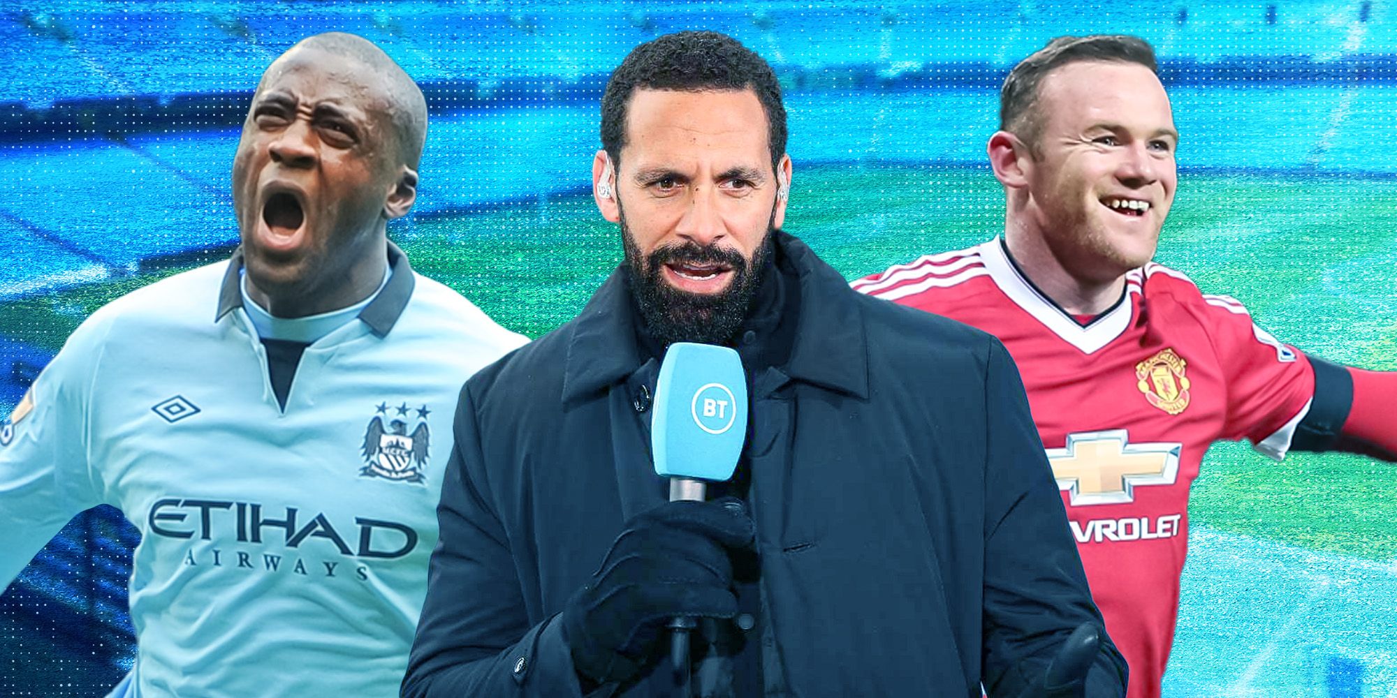 Man United and Man City Combined 11 Since 2000 Chosen by Rio Ferdinand
