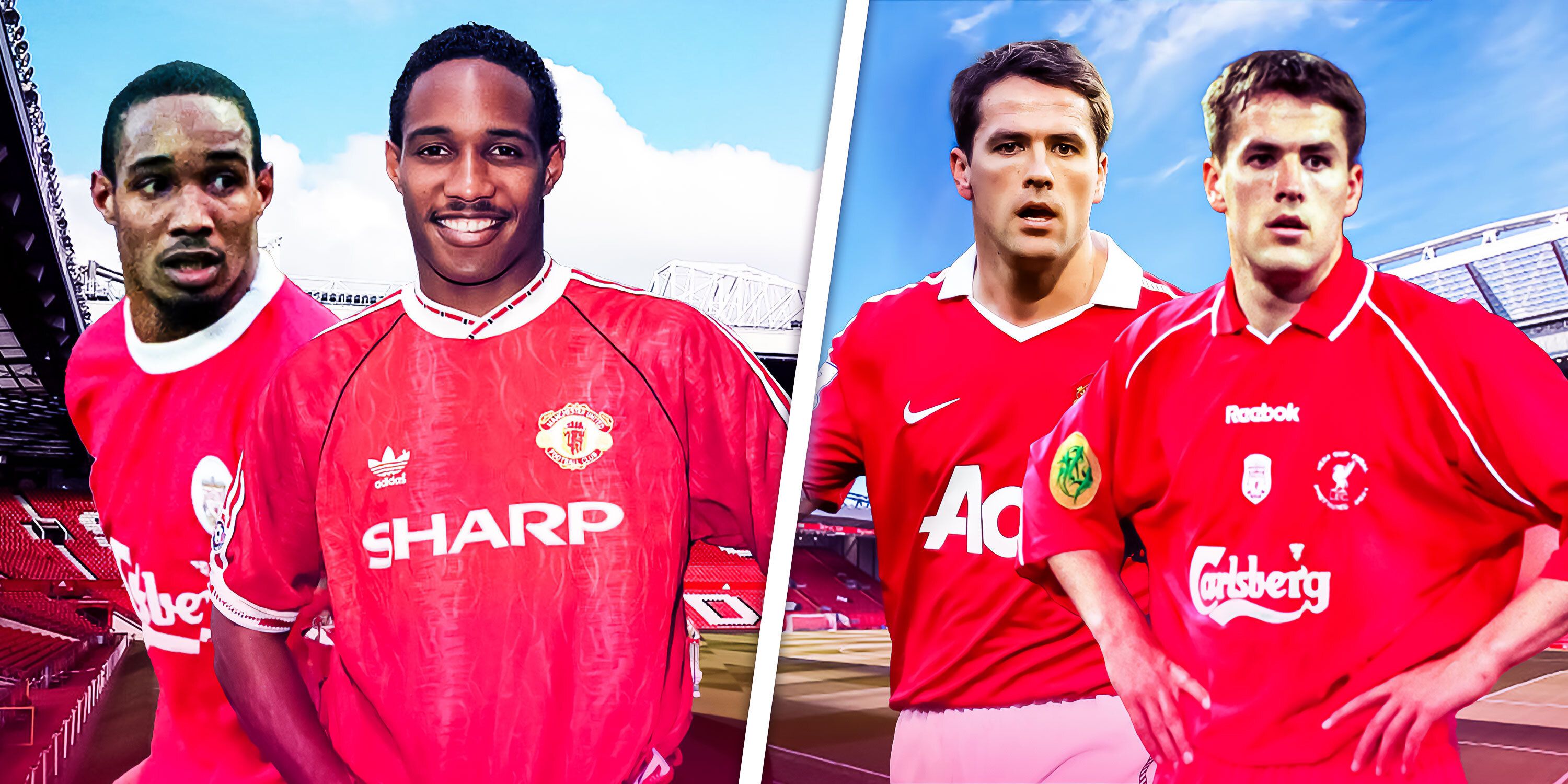 Every footballer who played for both Liverpool and Man Utd featuring Paul Ince and Michael Owen