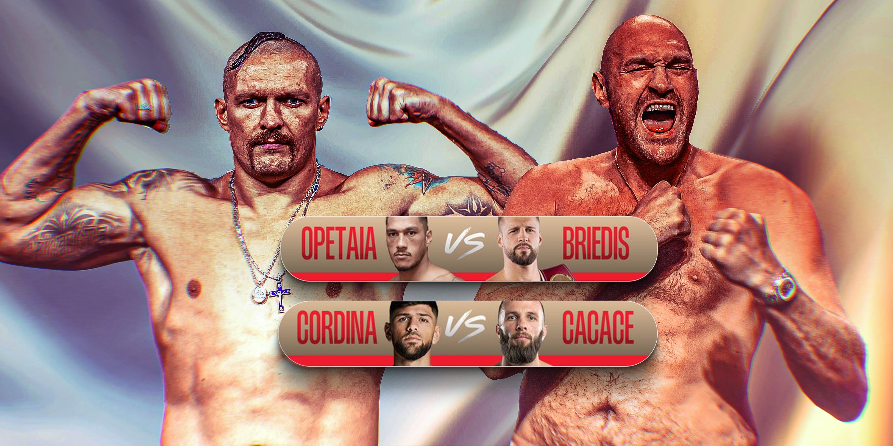 Tyson Fury vs Oleksandr Usyk undercard