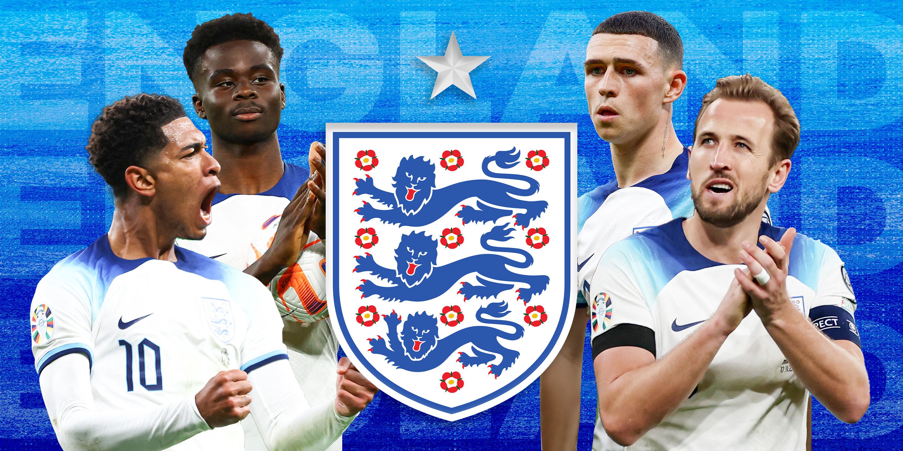 Latest England squad featuring Harry Kane, Jude Bellingham, Phil Foden and Bukayo Saka