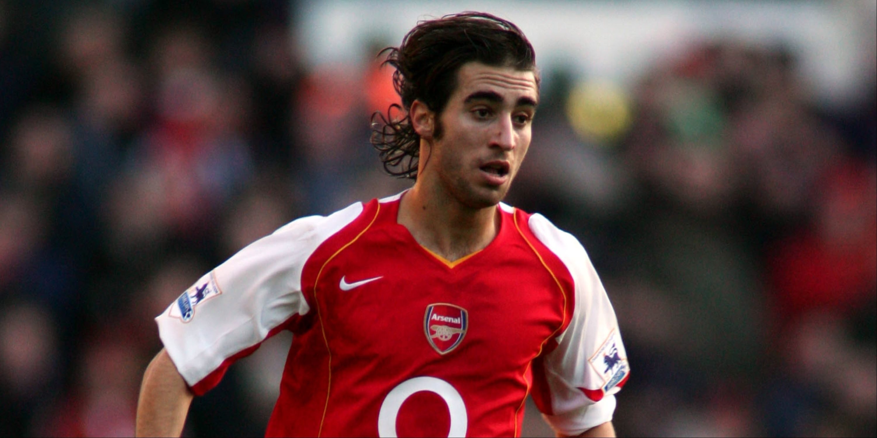 Mathieu Flamini in action for Arsenal. 