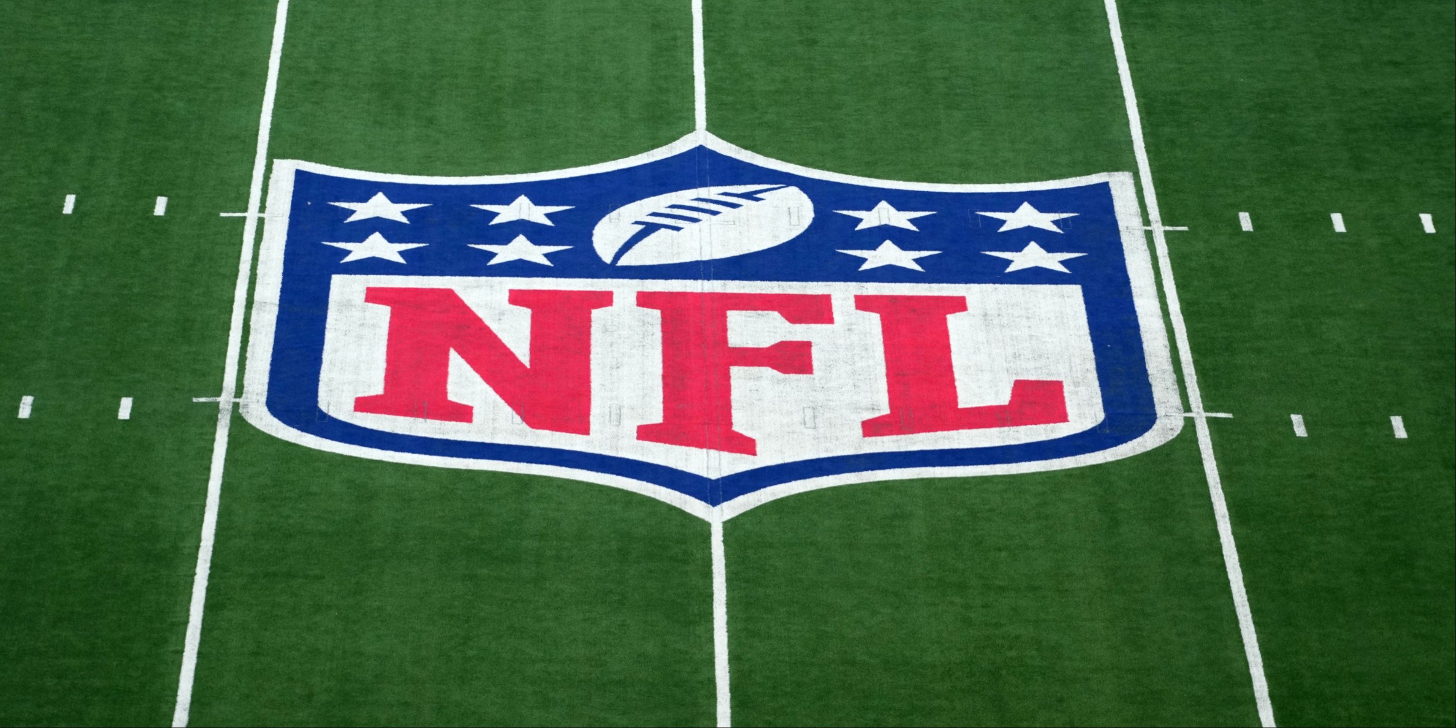 NFL Logo on the field