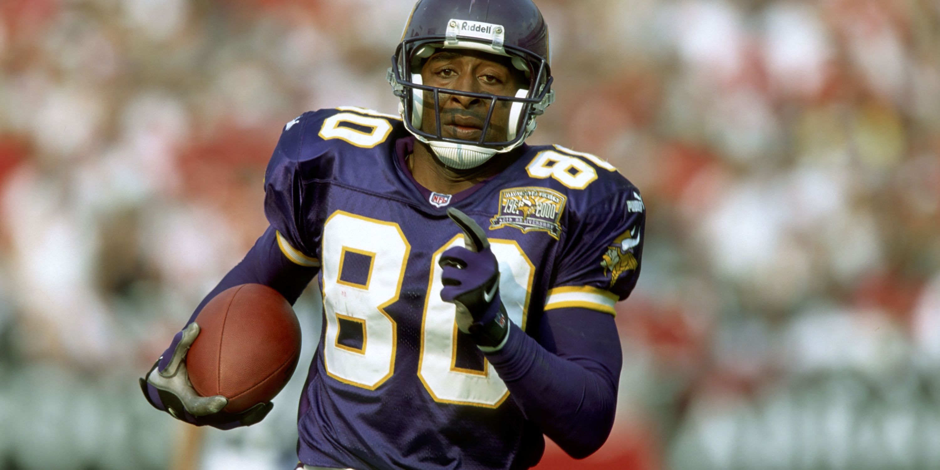 Vikings wide receiver Cris Carter