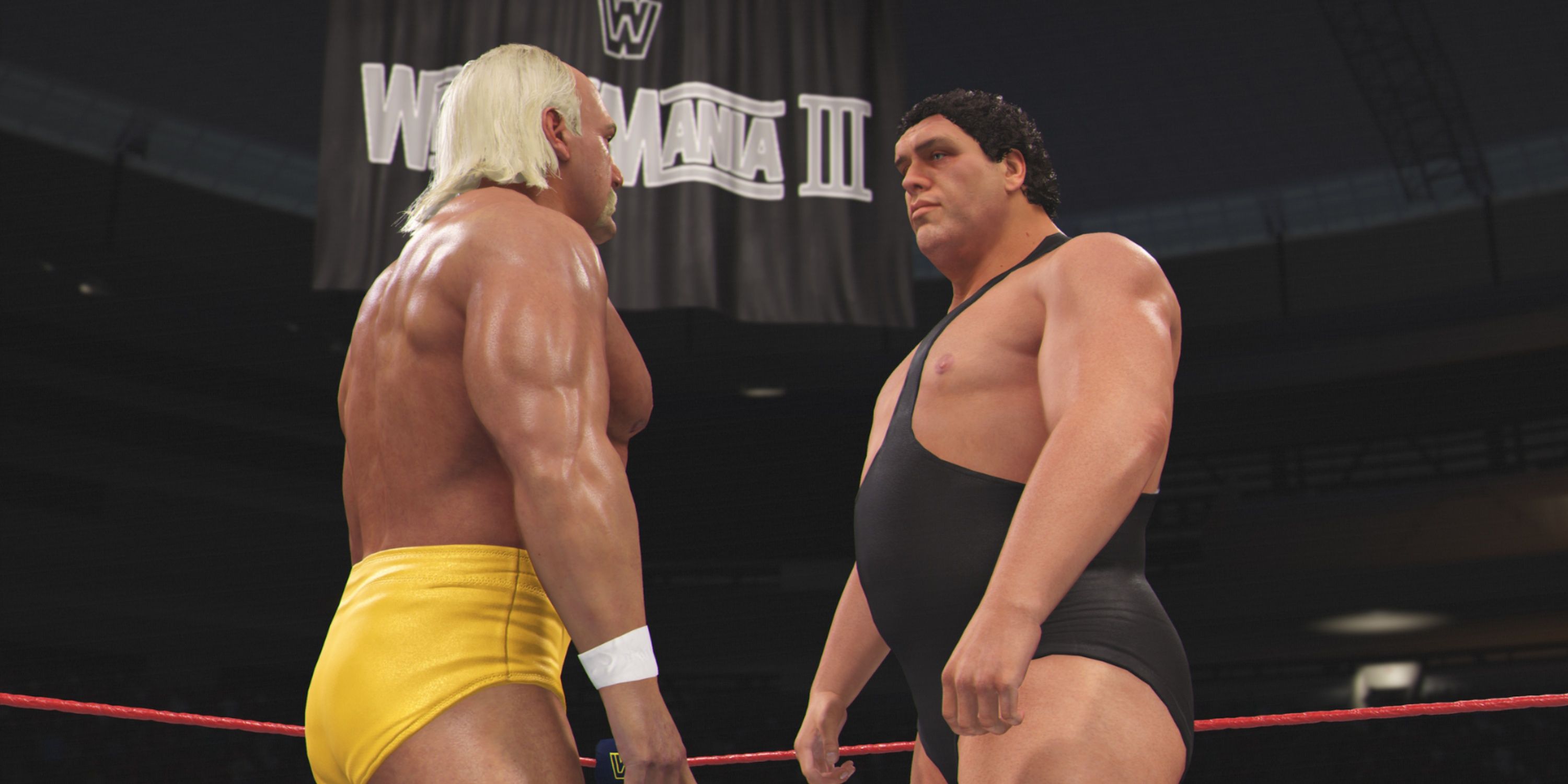 Hulk Hogan vs Andre the Giant in WWE 2K24