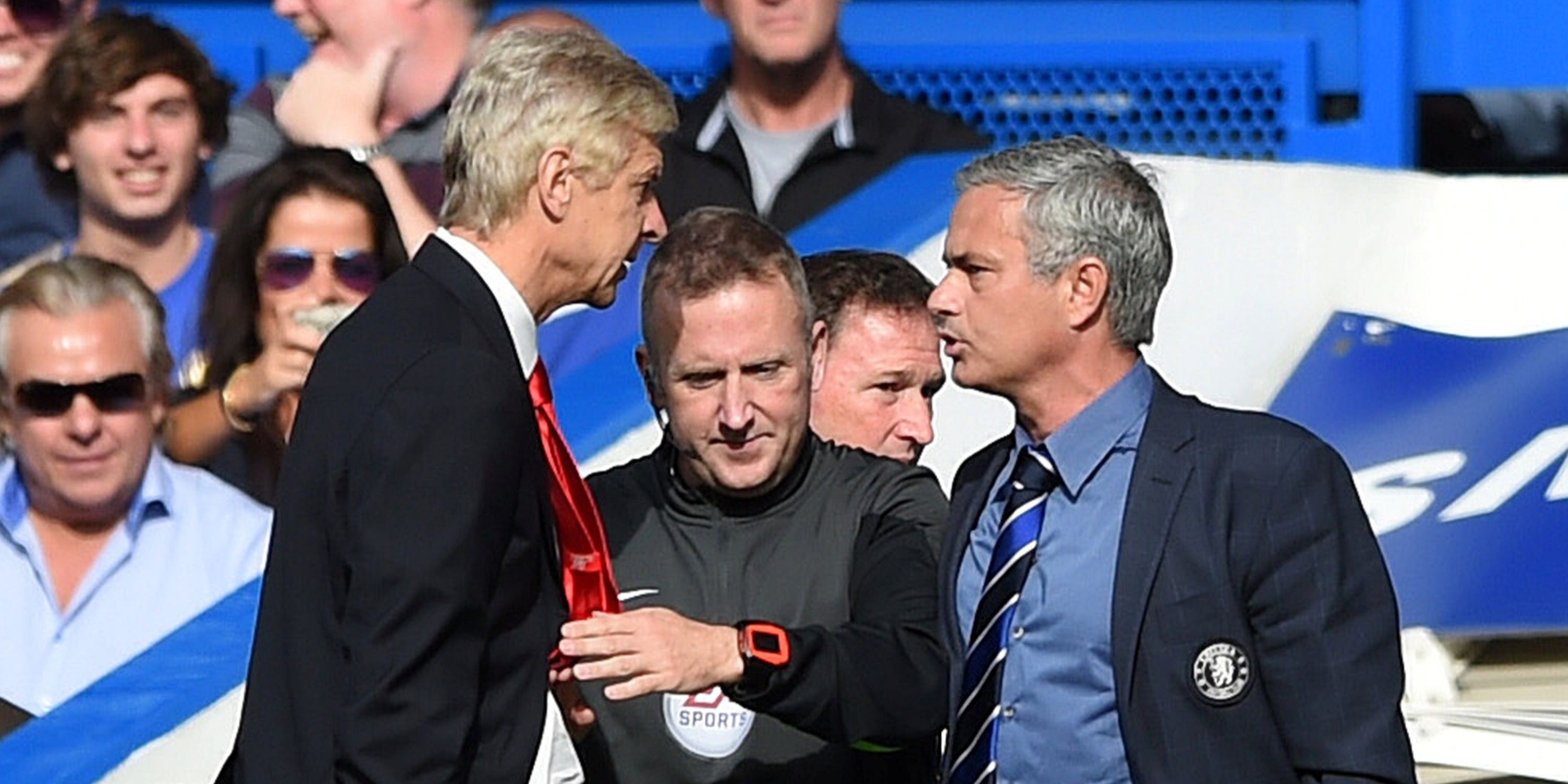 Arsene Wenger vs Jose Mourinho at Stamford Bridge